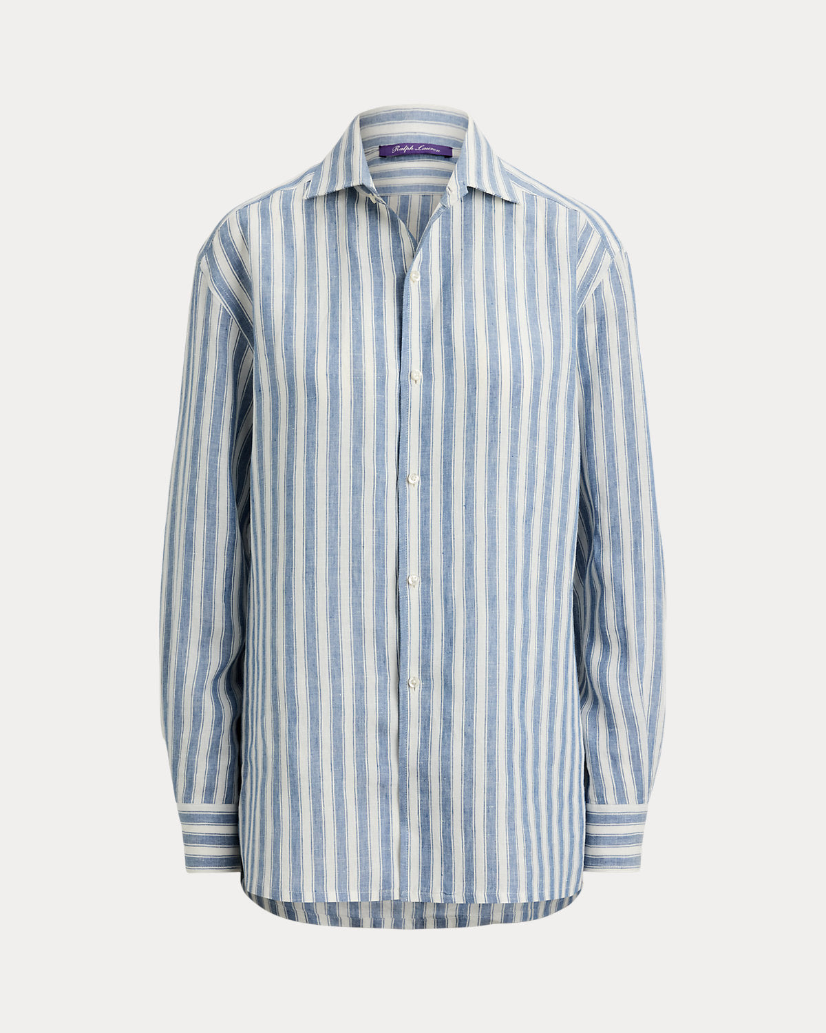 Capri Relaxed Fit Striped Linen Shirt