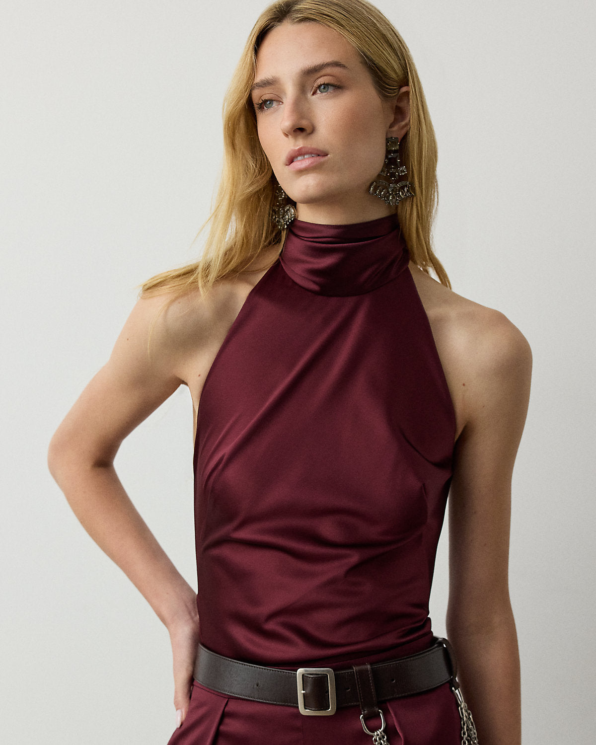 Chilton Satin Top