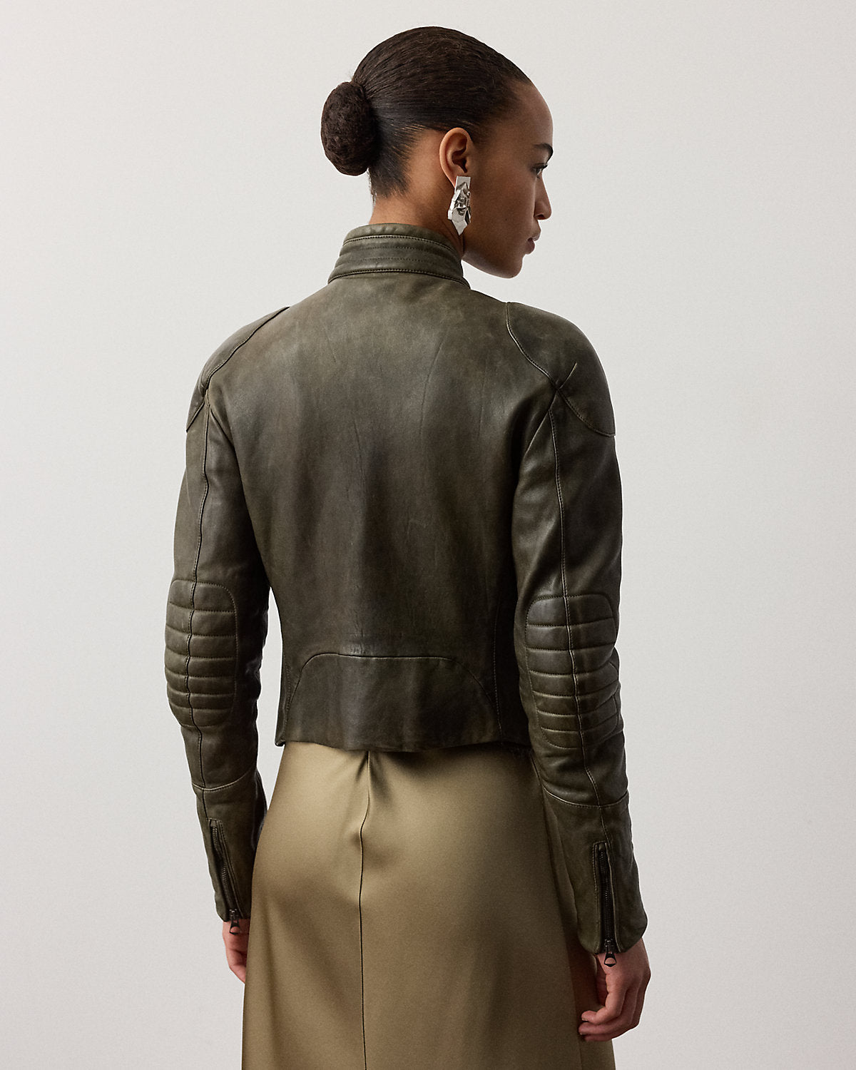 Orman Lambskin Moto Jacket