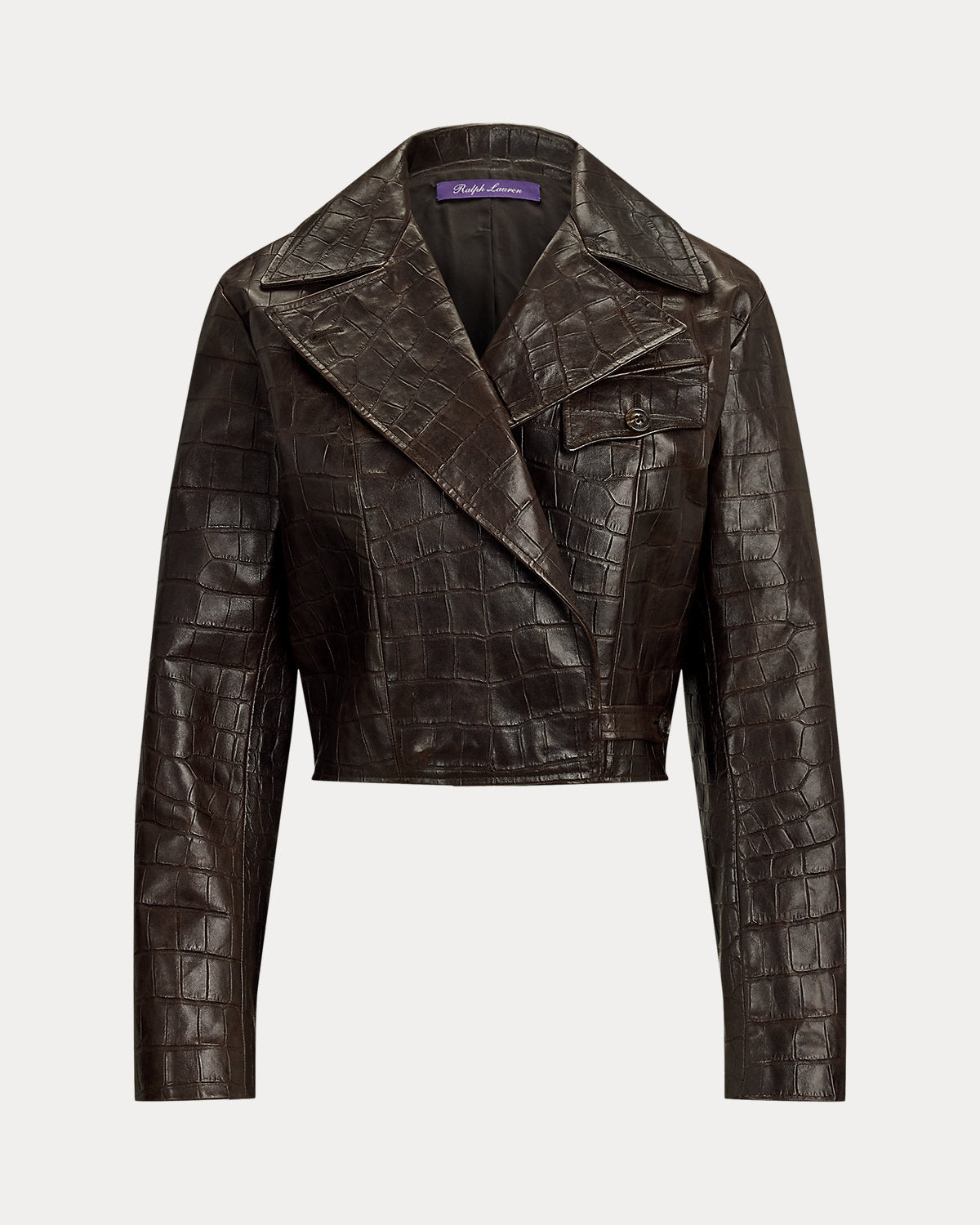 Jaxson Printed Lambskin Moto Jacket