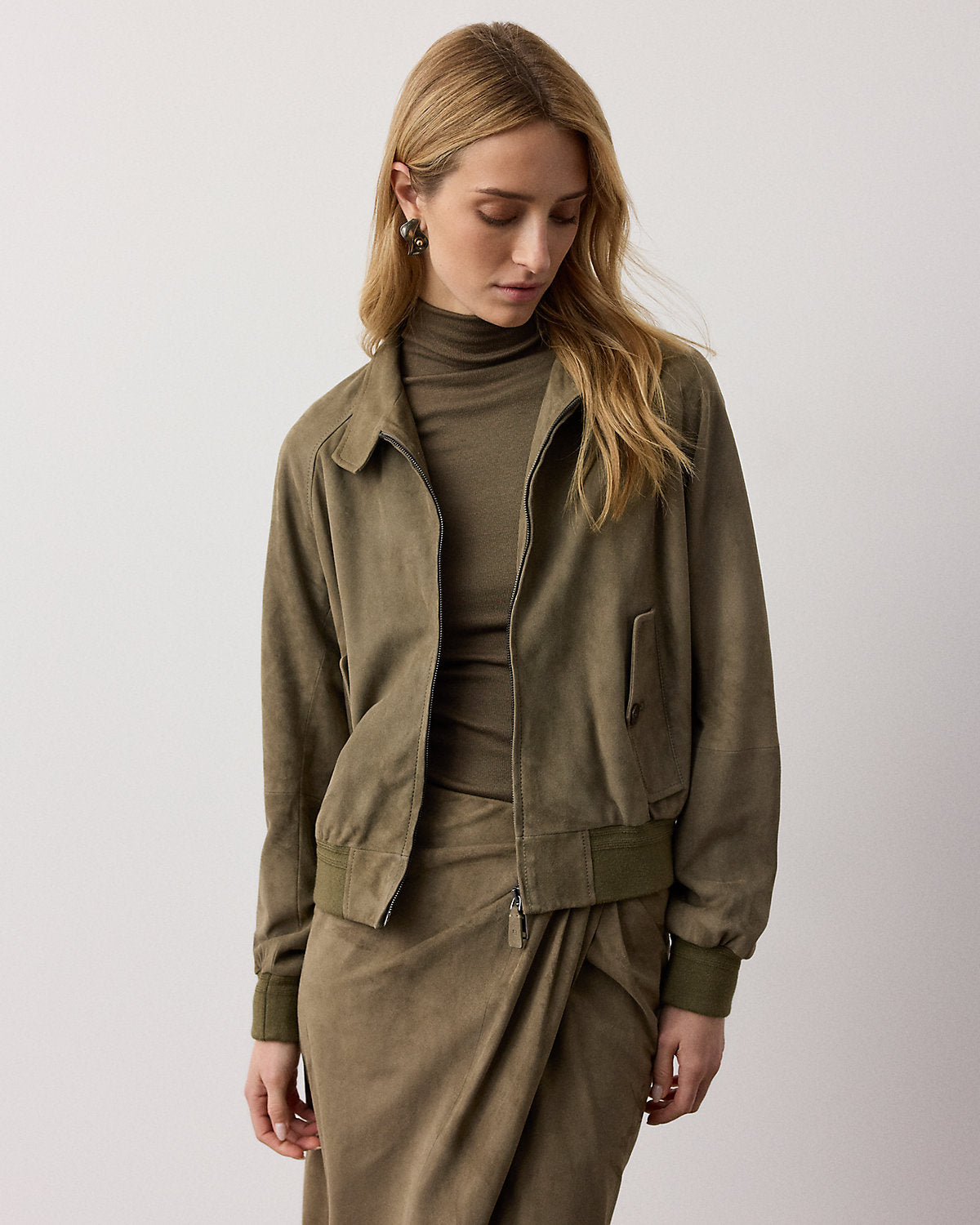 Perrie Lamb-Suede Jacket