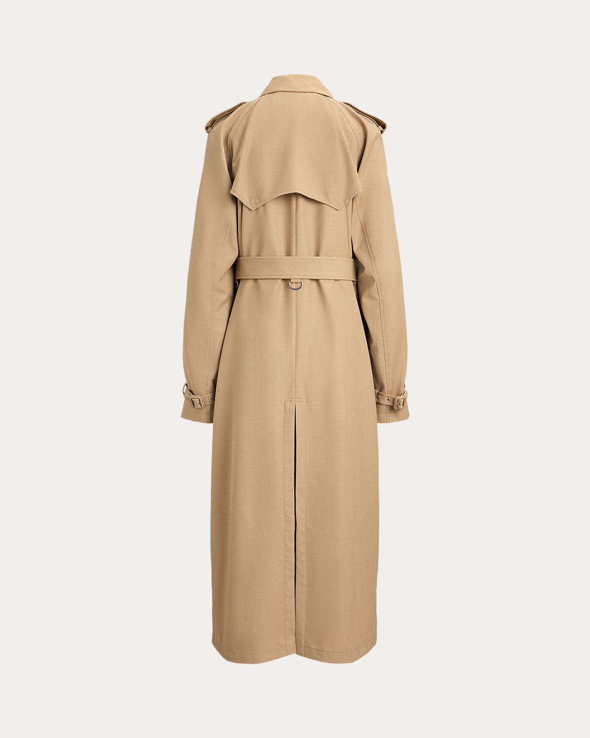 Alecia Wool Gabardine Trench Coat