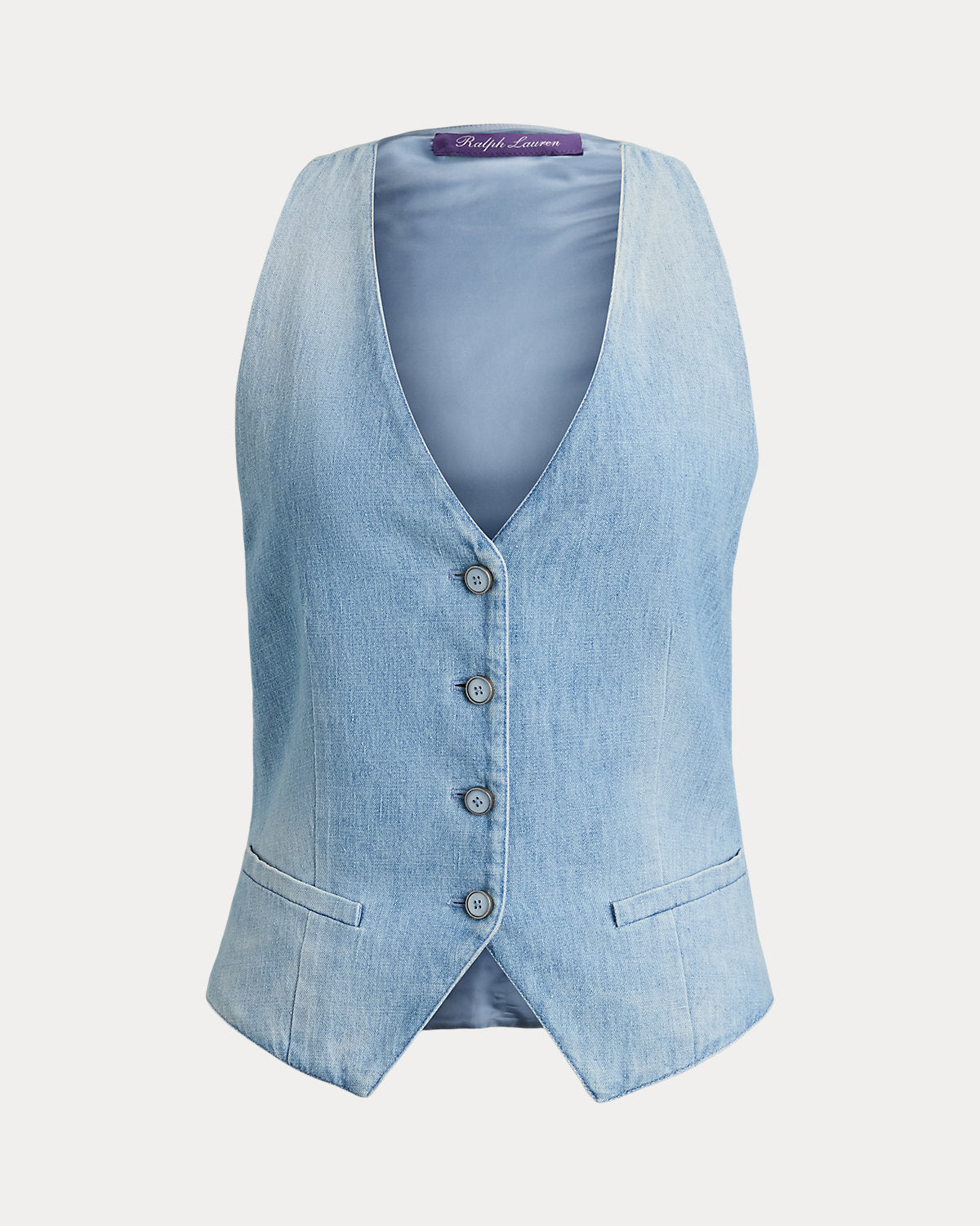 Clarissa Cotton Denim Vest