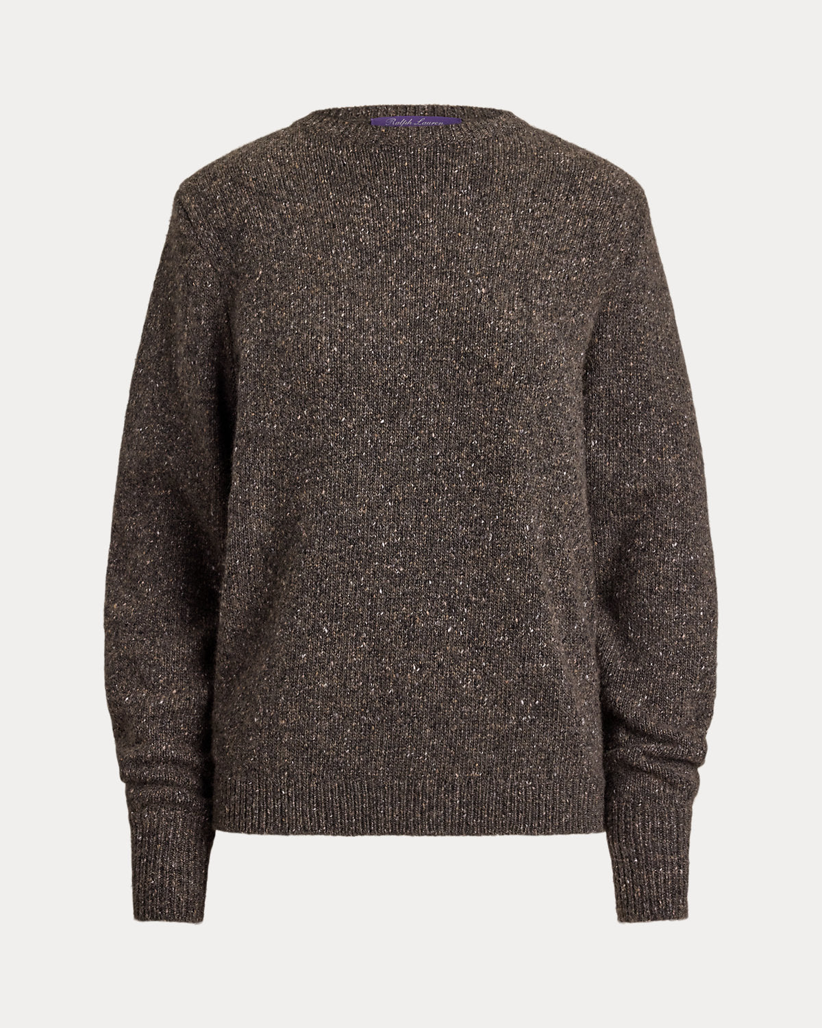 Cashmere Donegal Crewneck Sweater