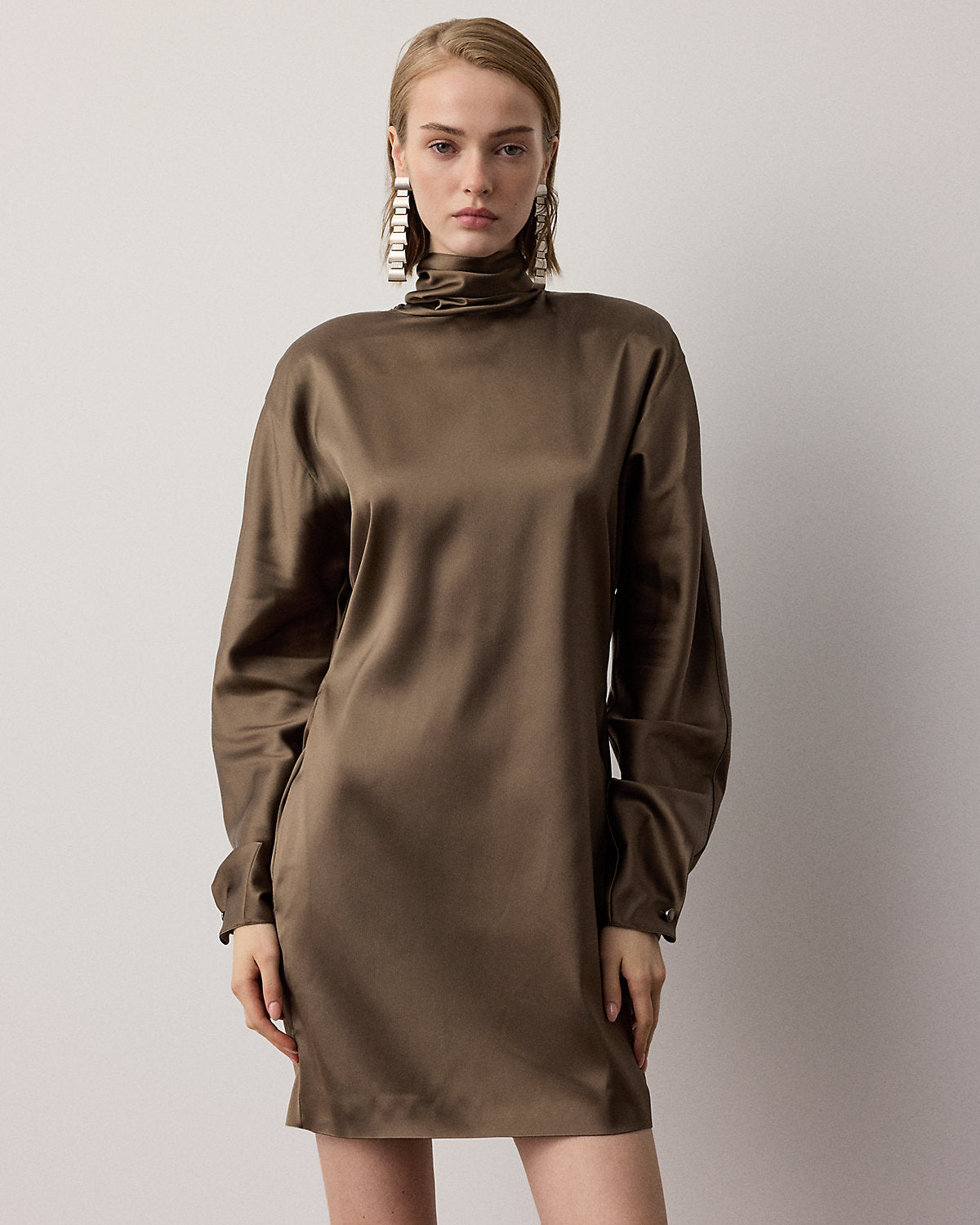 Candi Satin Cocktail Dress