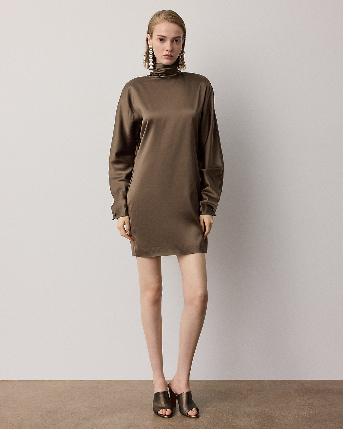 Candi Satin Cocktail Dress