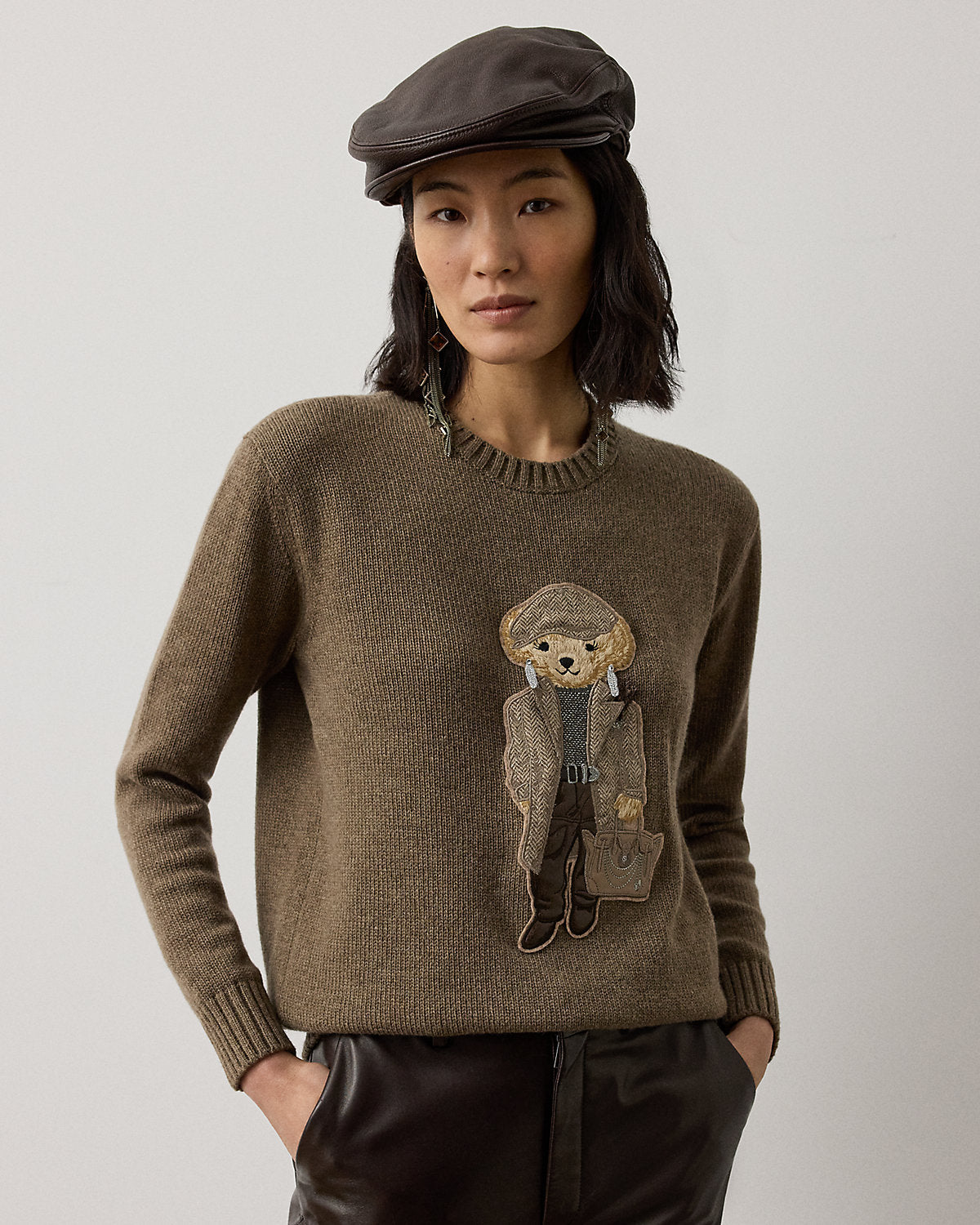 Fall Bear Cashmere Sweater