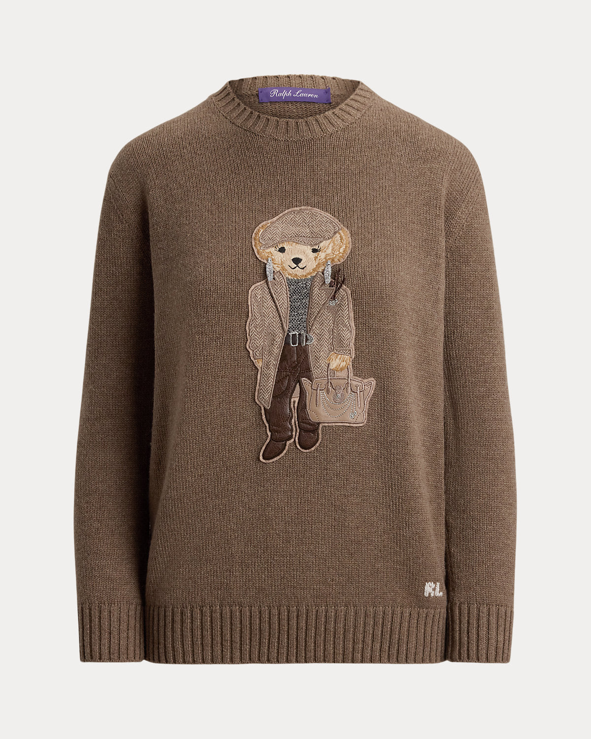Fall Bear Cashmere Sweater