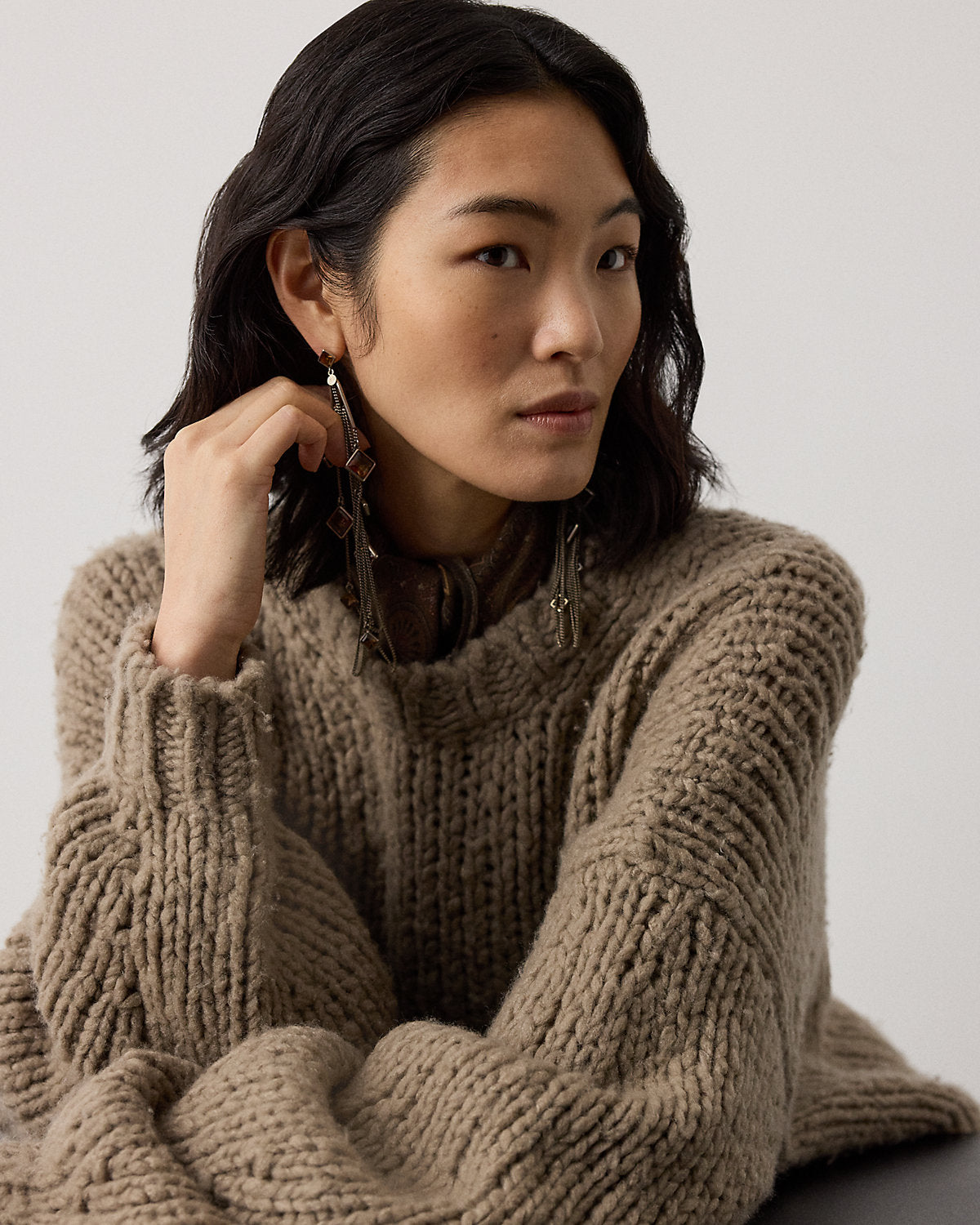 Women's Cashmere Crewneck Sweater