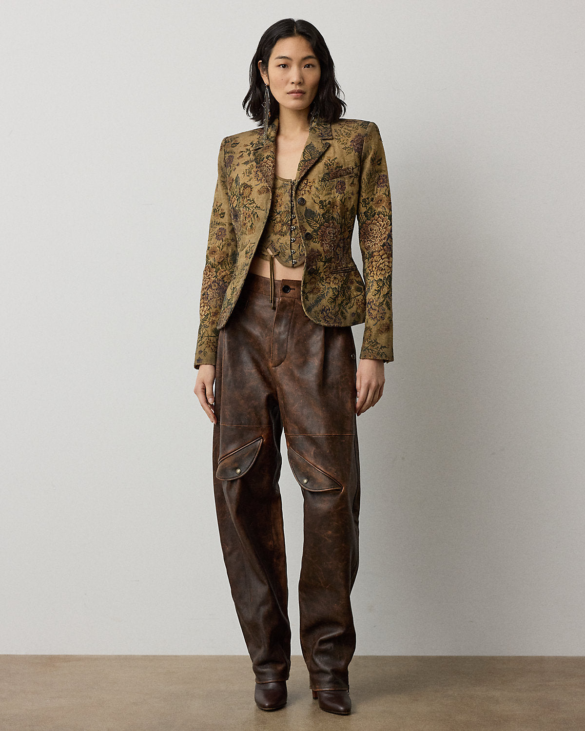 Thurlow Floral Gobelin Top