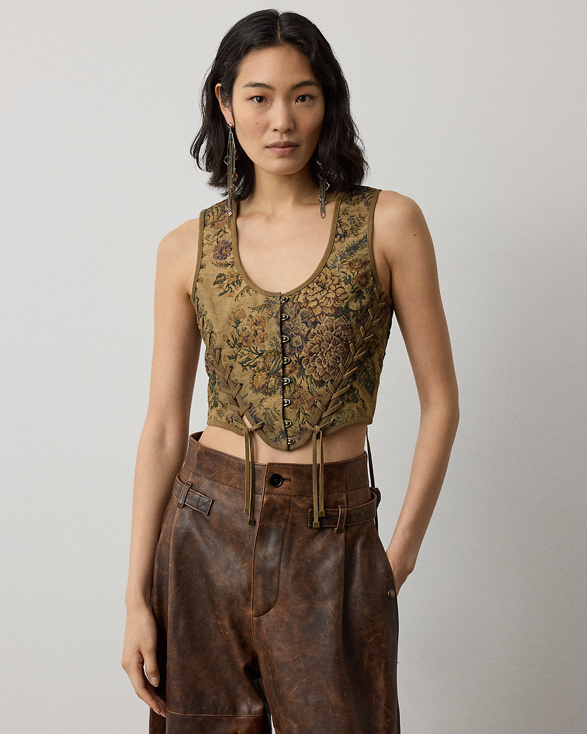 Thurlow Floral Gobelin Top