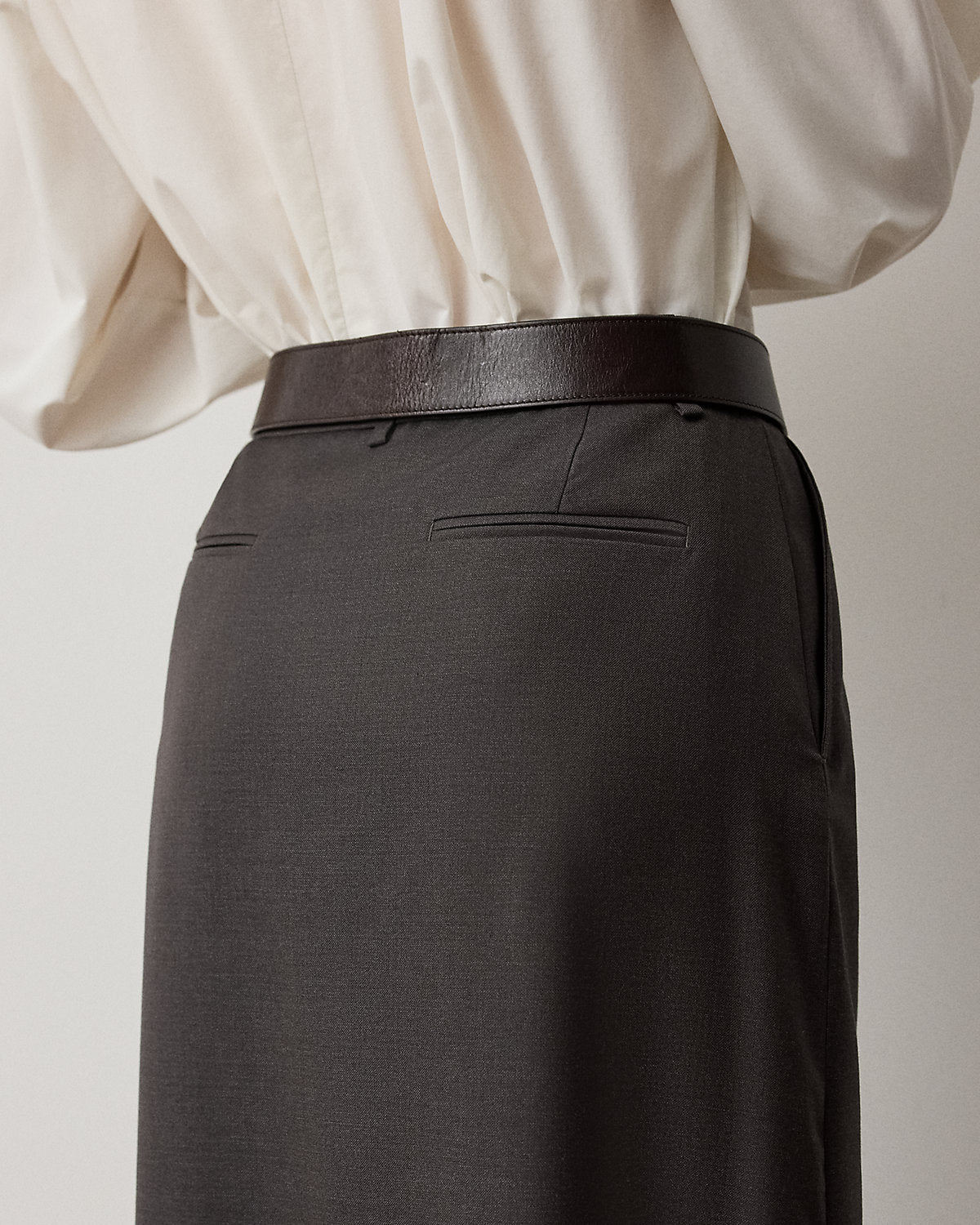 Elba Wool-Silk Pant