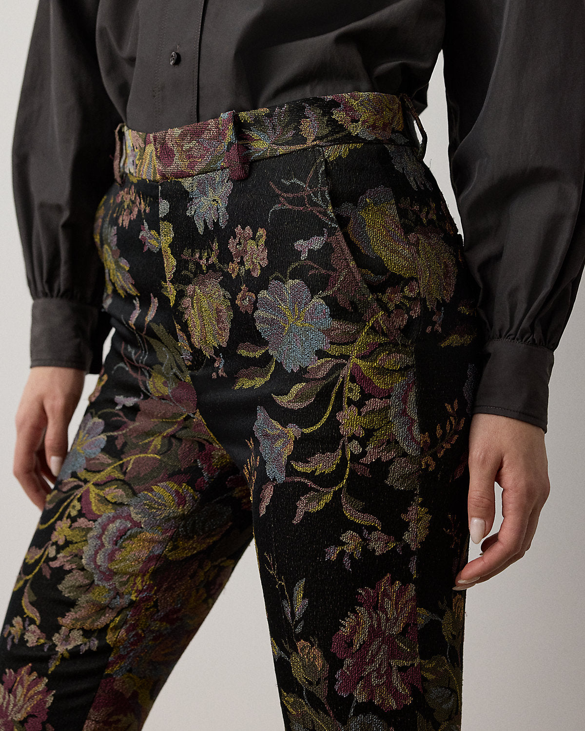 Wrigley II Floral Jacquard Pant