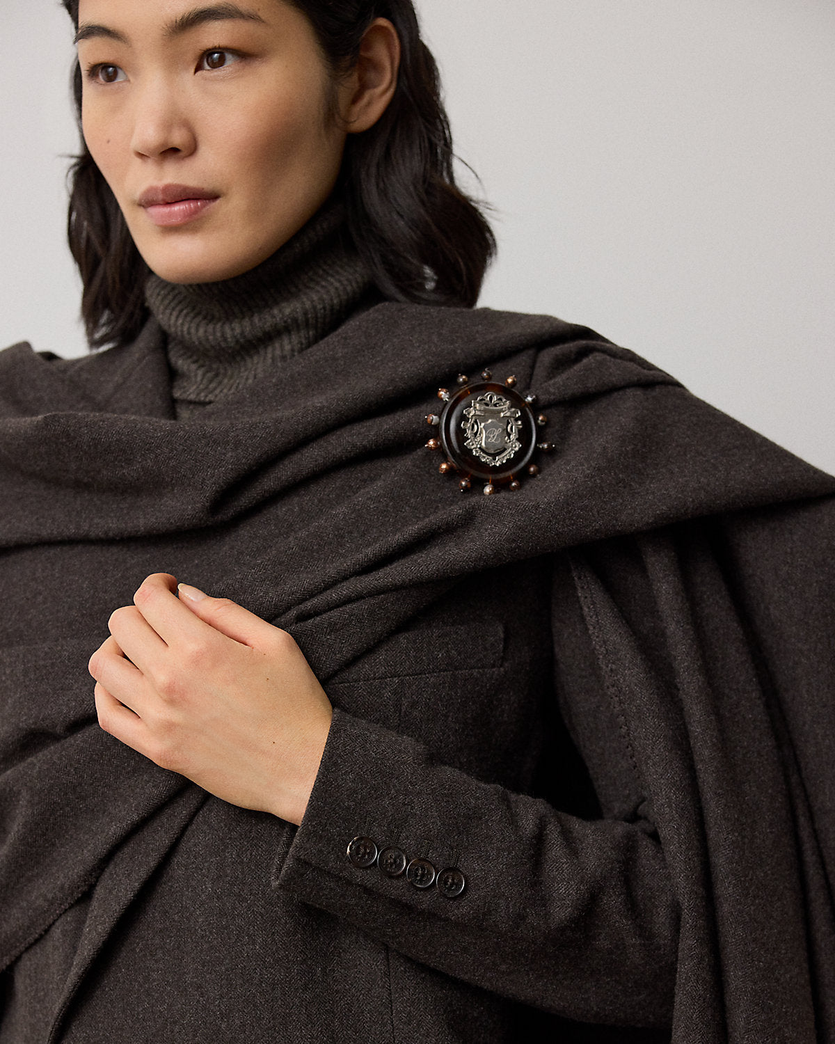 Rolland Wool Herringbone Jacket