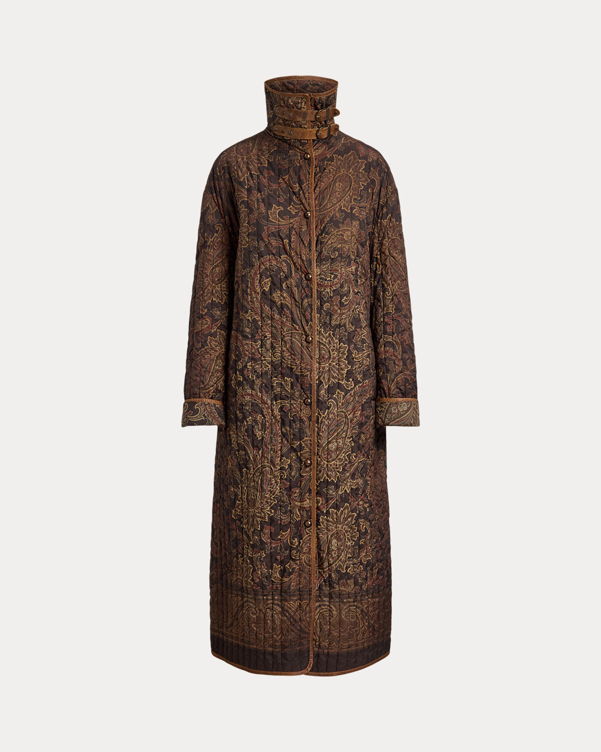 Chayce Paisley Quilted Coat