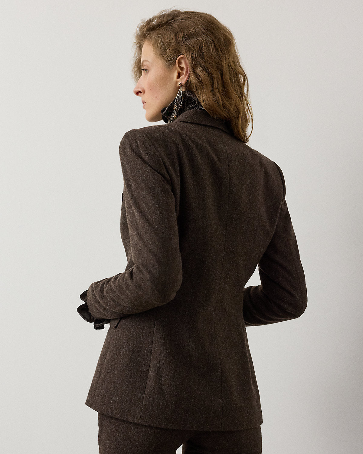 Parker Striped Herringbone Jacket