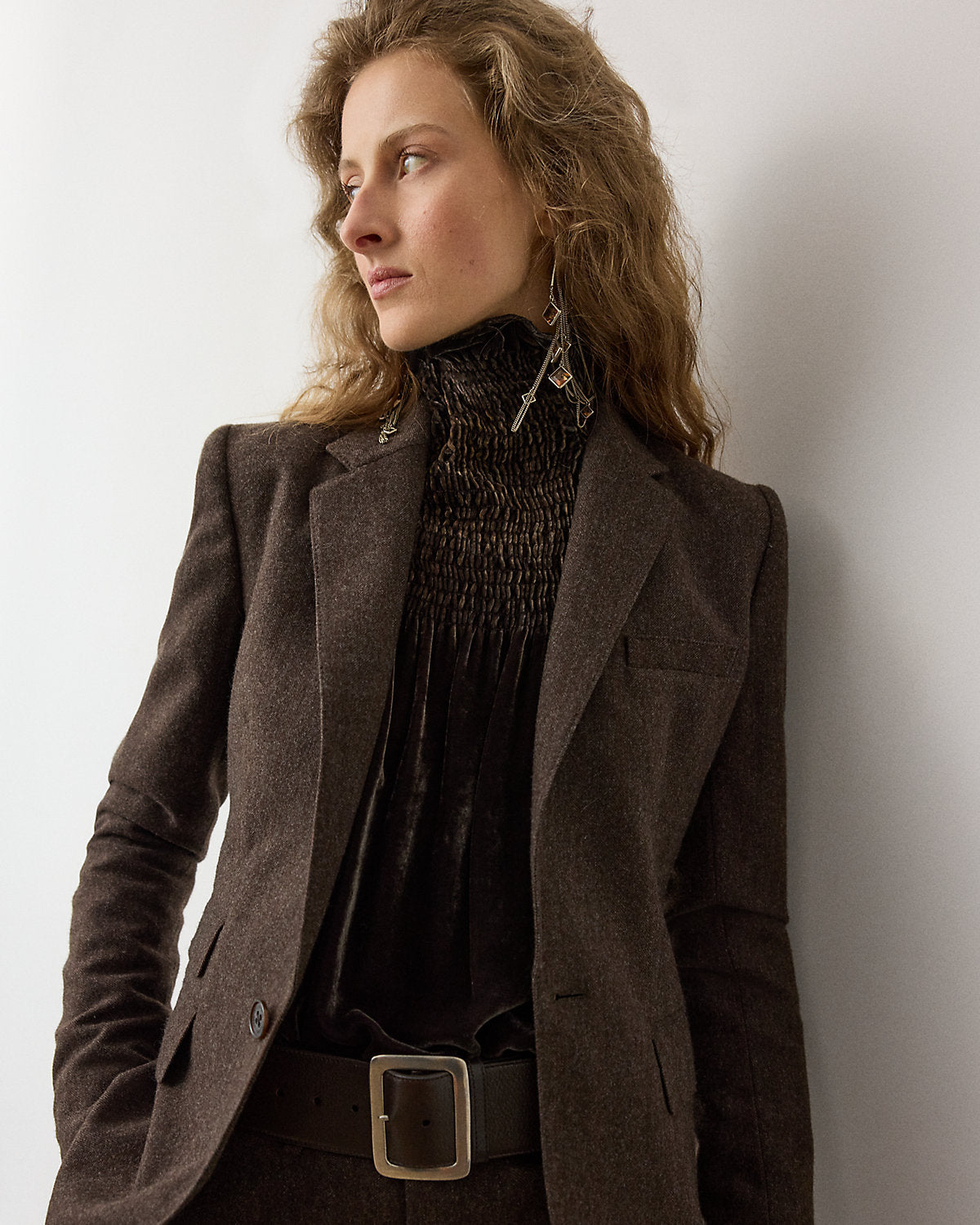 Parker Striped Herringbone Jacket