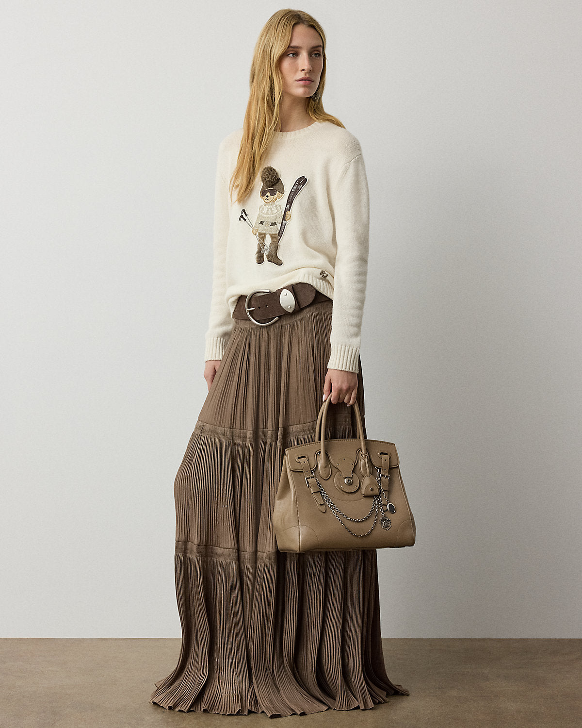 Holiday Bear Cashmere Sweater