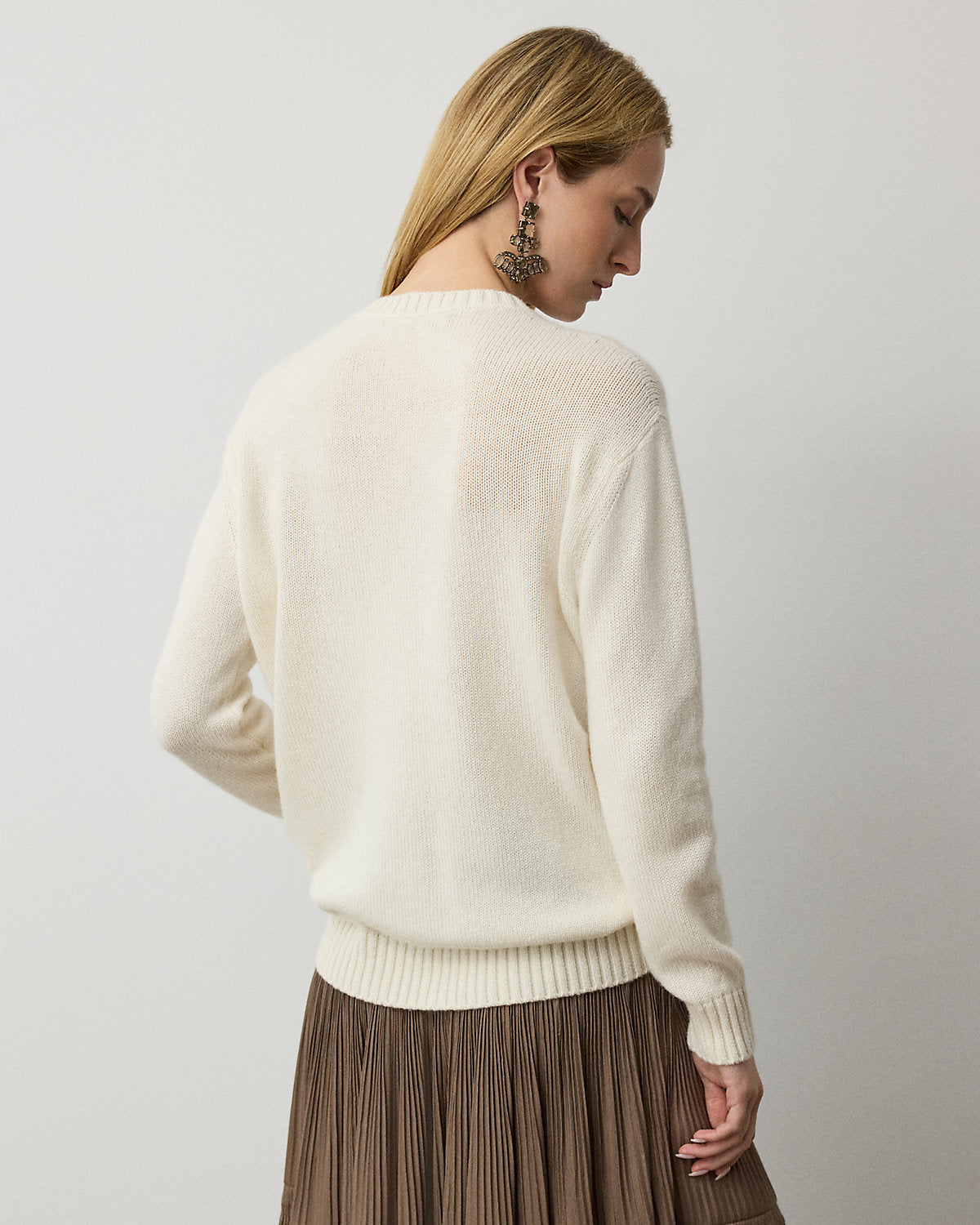 Holiday Bear Cashmere Sweater