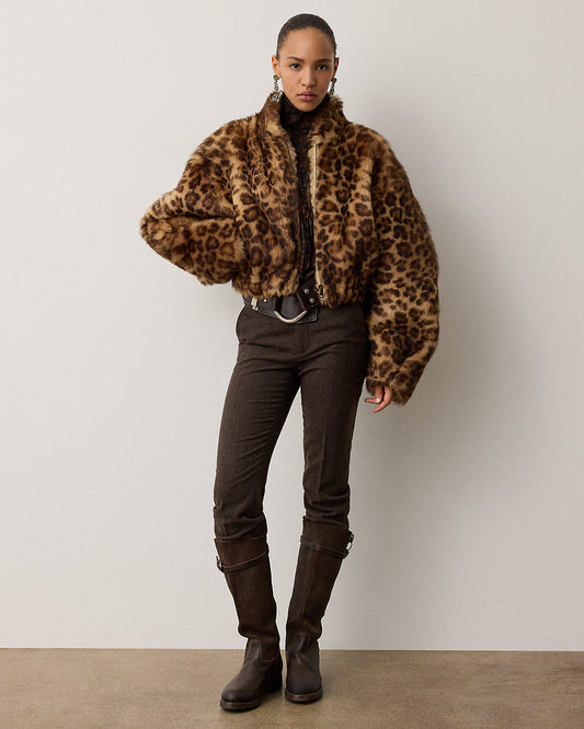 Andrey Wool Herringbone Pant