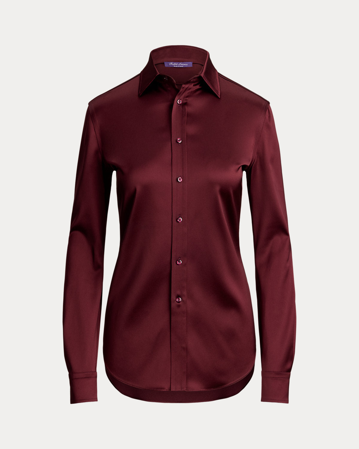 Cameron II Straight Fit Satin Shirt