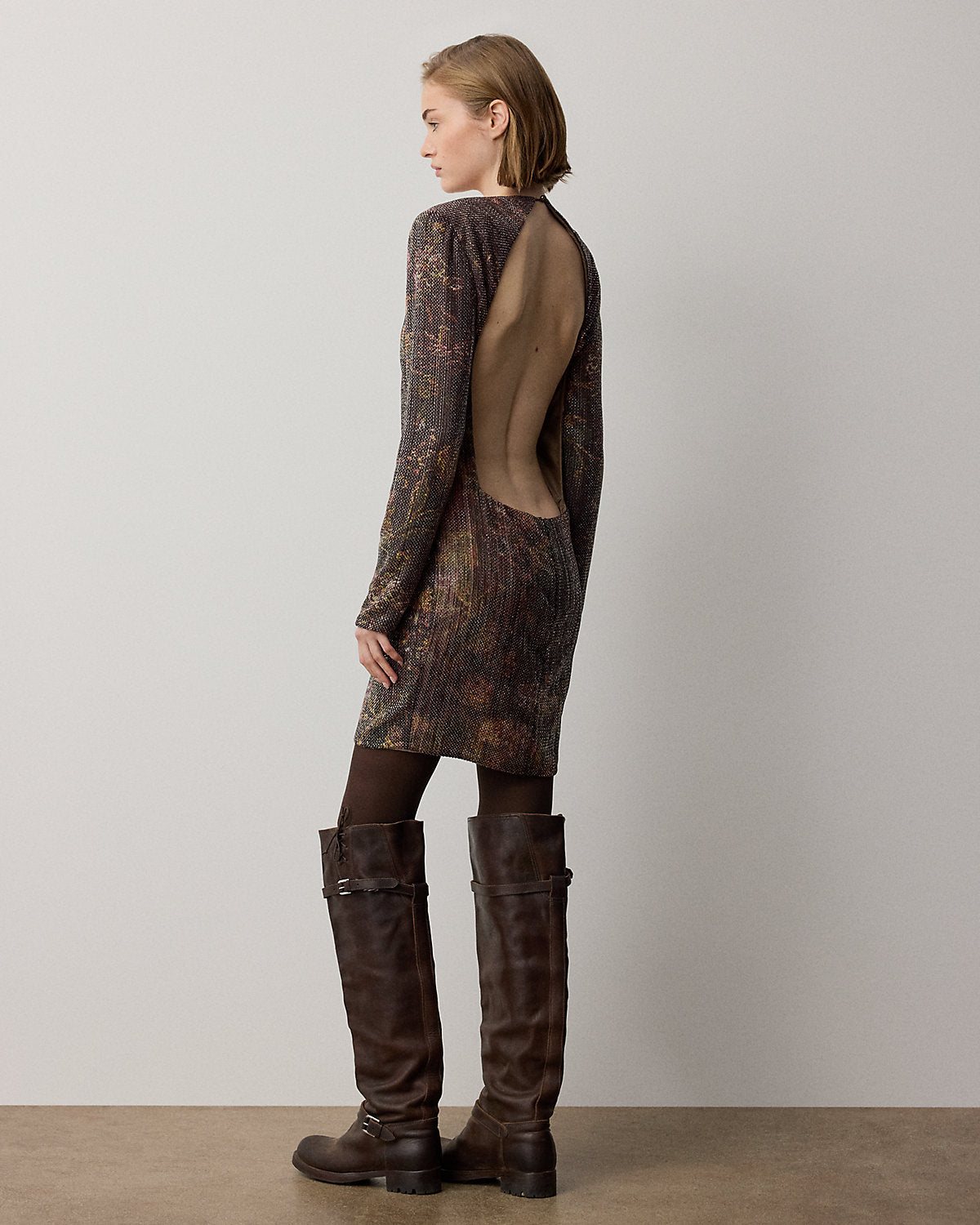 Keney Embellished Floral Cocktail Dress