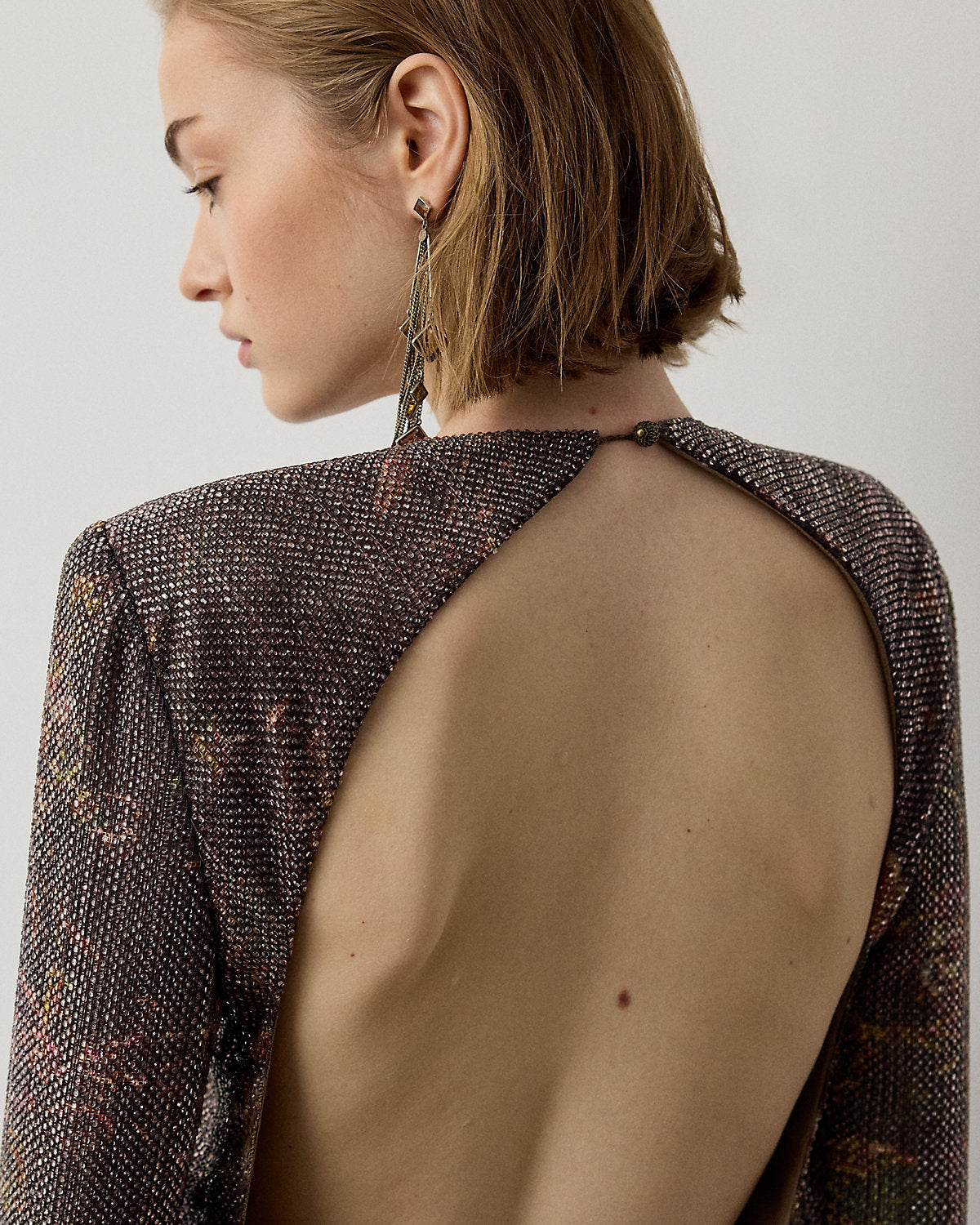 Keney Embellished Floral Cocktail Dress