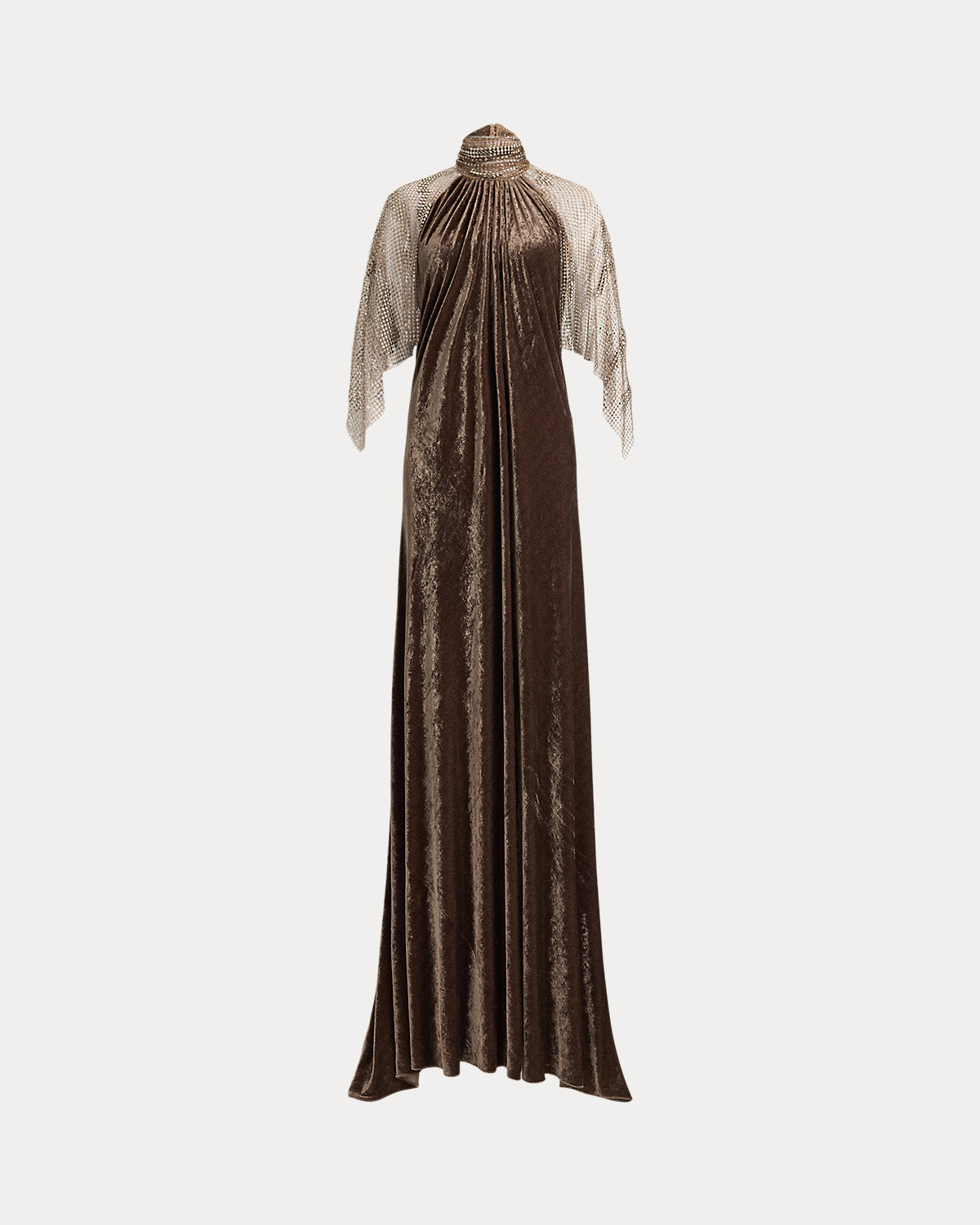 Willow Velour Evening Dress