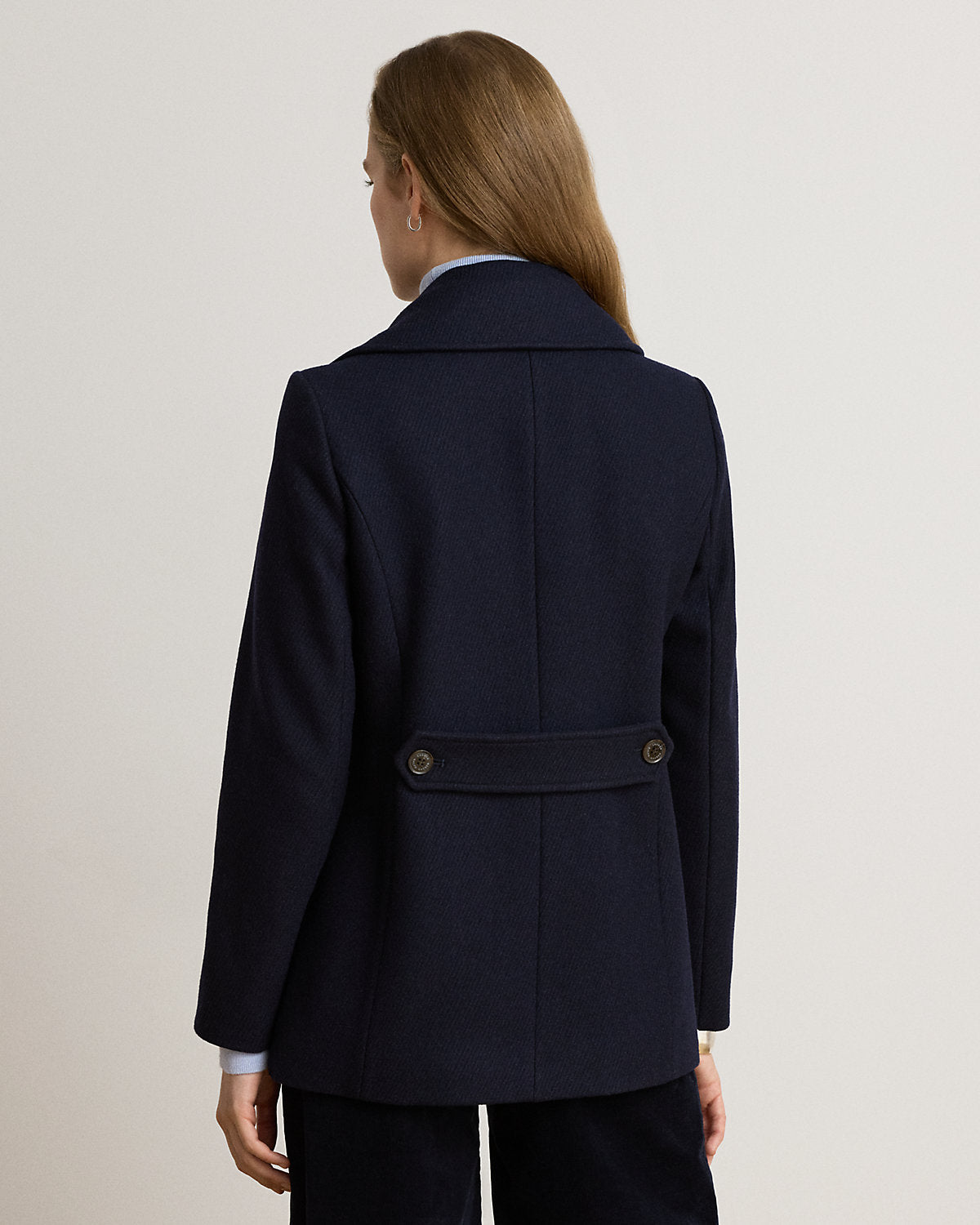 Wool-Blend Peacoat