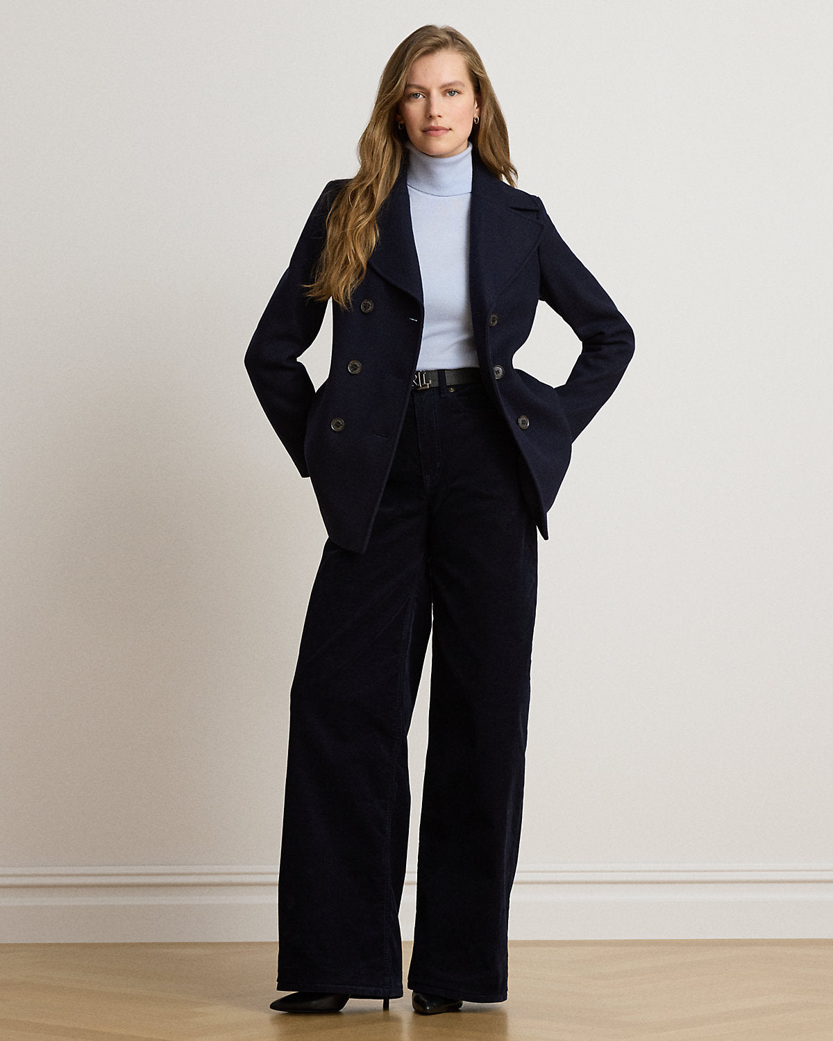 Wool-Blend Peacoat