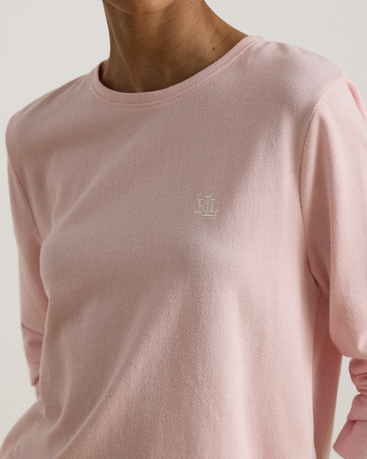 Cotton Herringbone Pajama Set