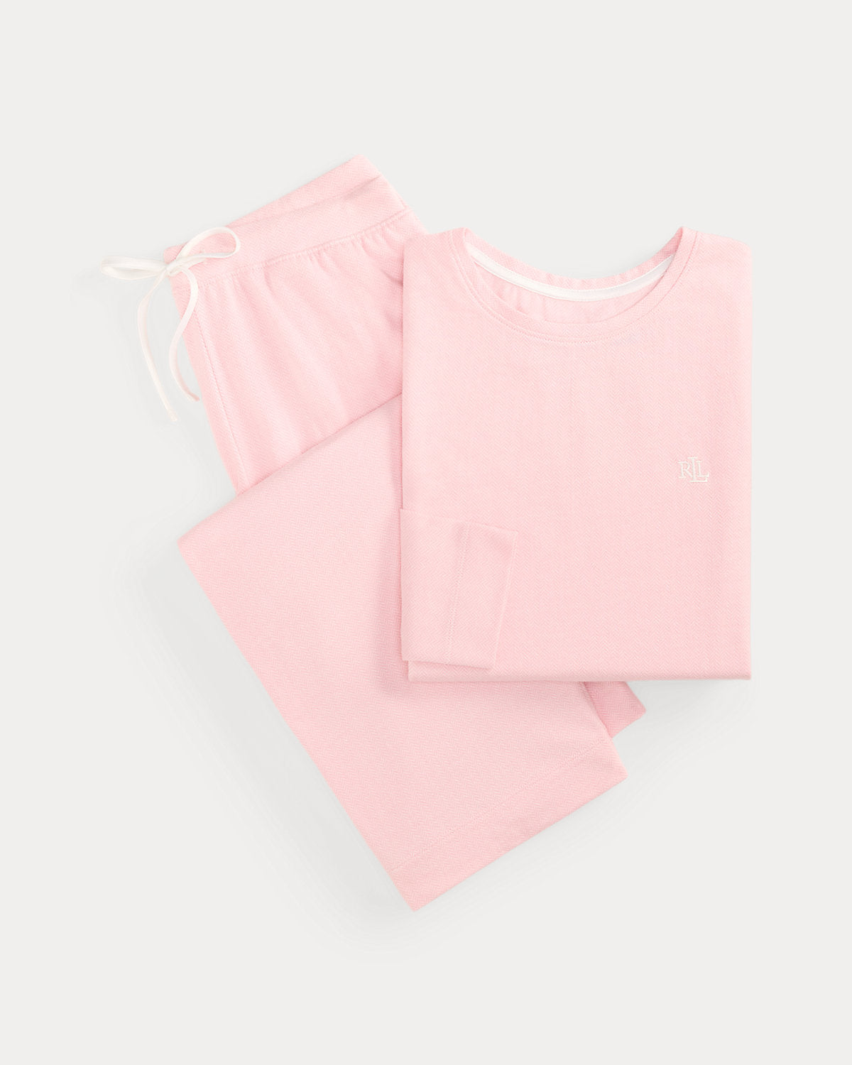 Cotton Herringbone Pajama Set