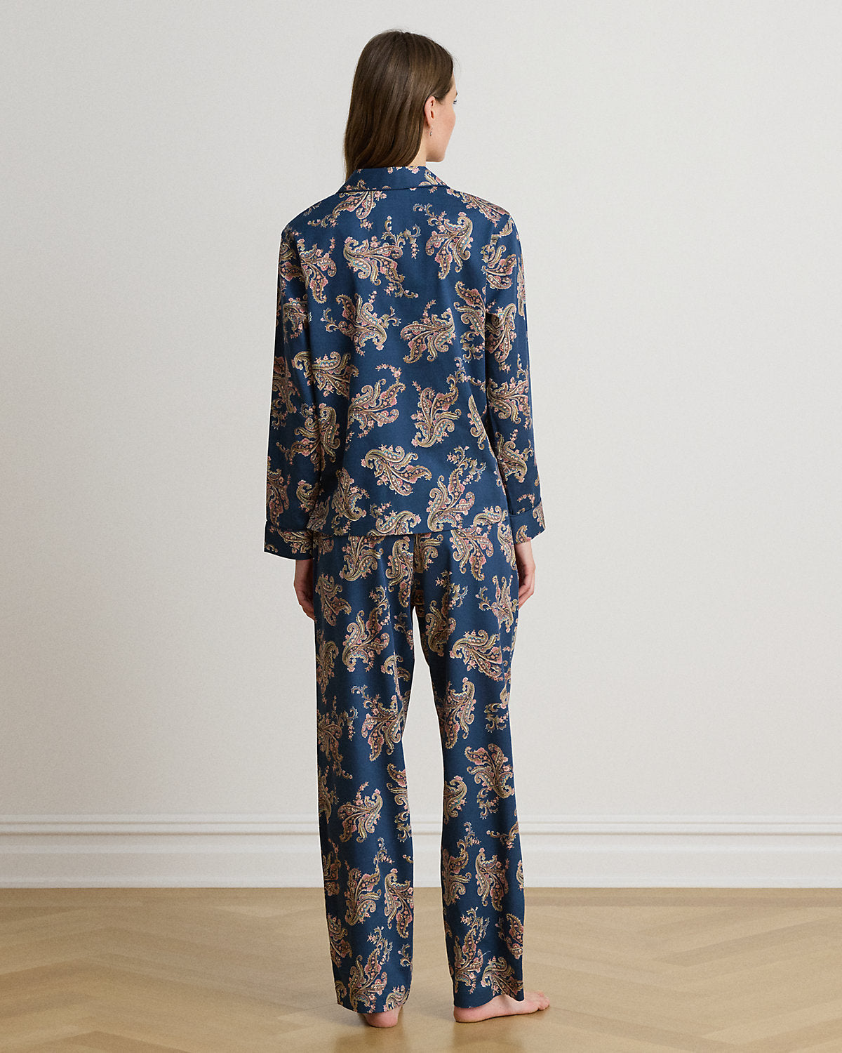Floral & Paisley Sateen Sleep Set