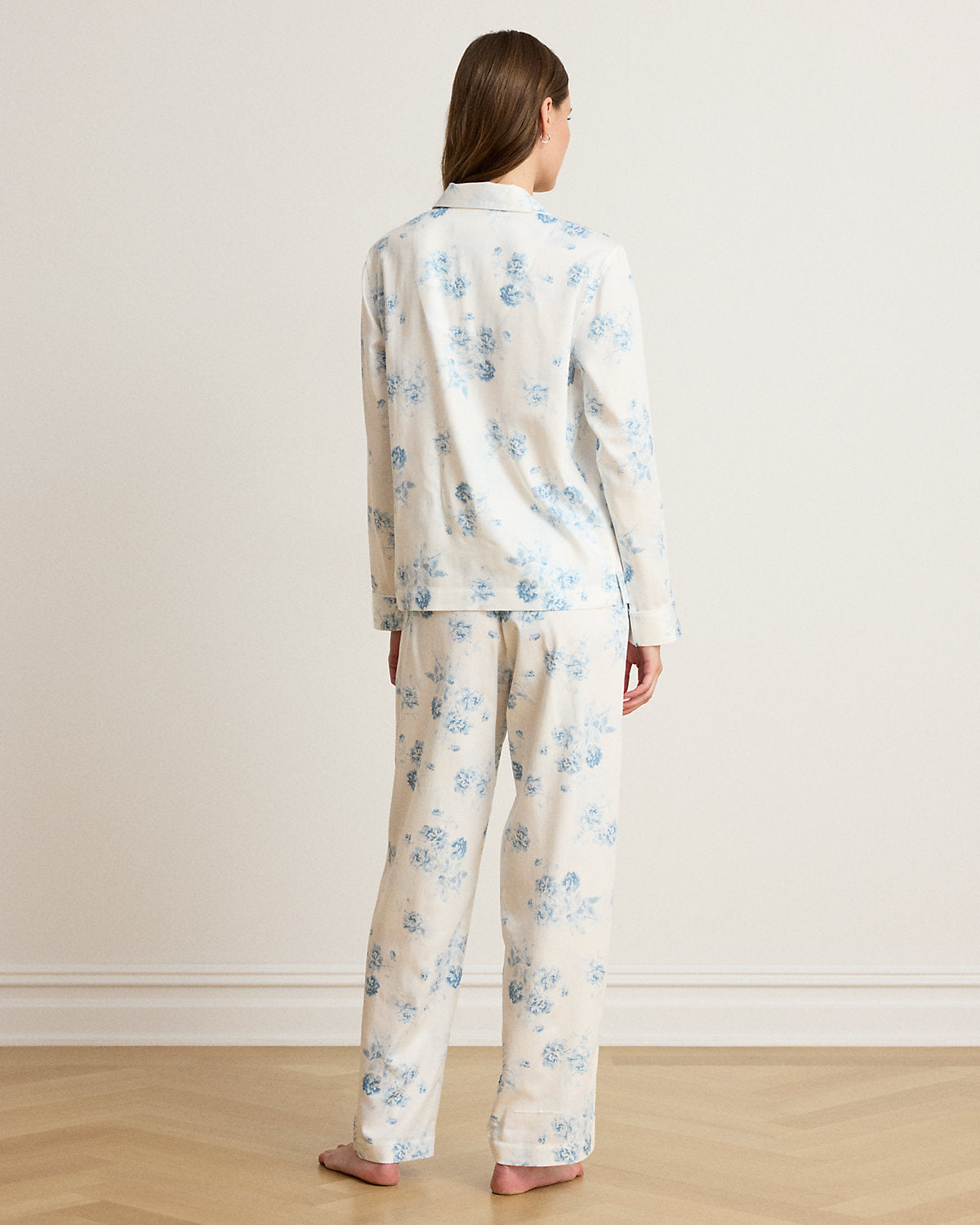 Floral Cotton-Blend Sateen Sleep Set