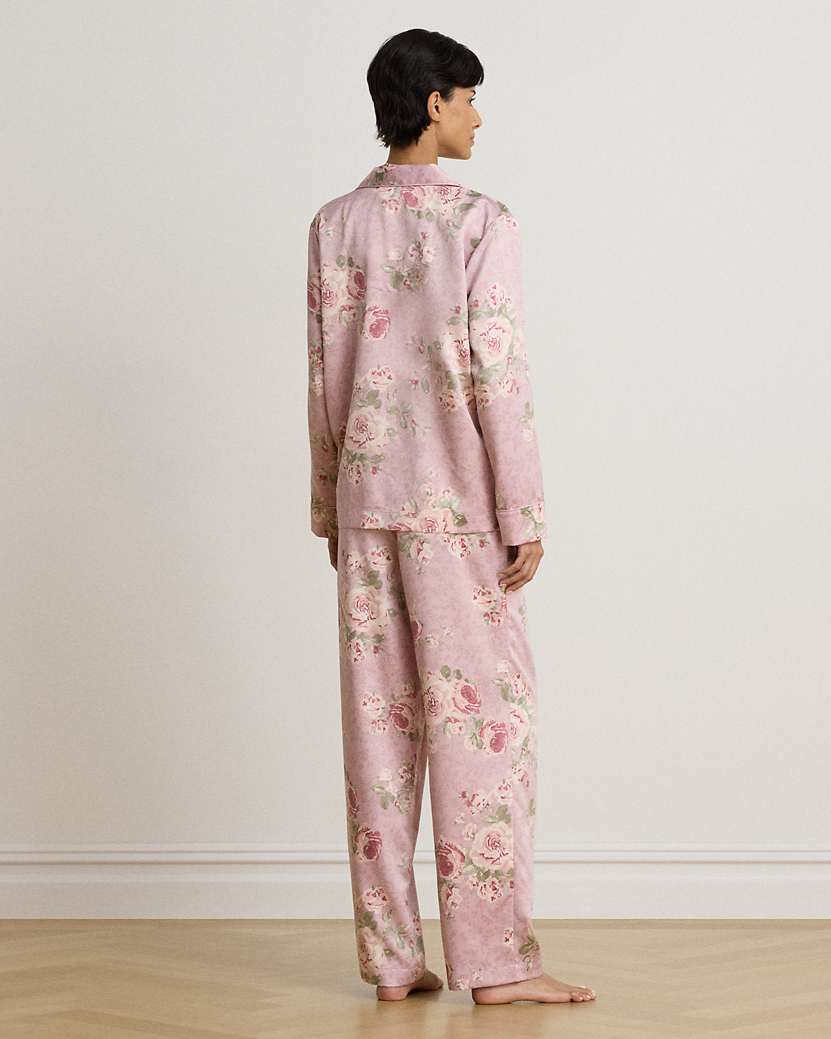 Floral Satin Sleep Set