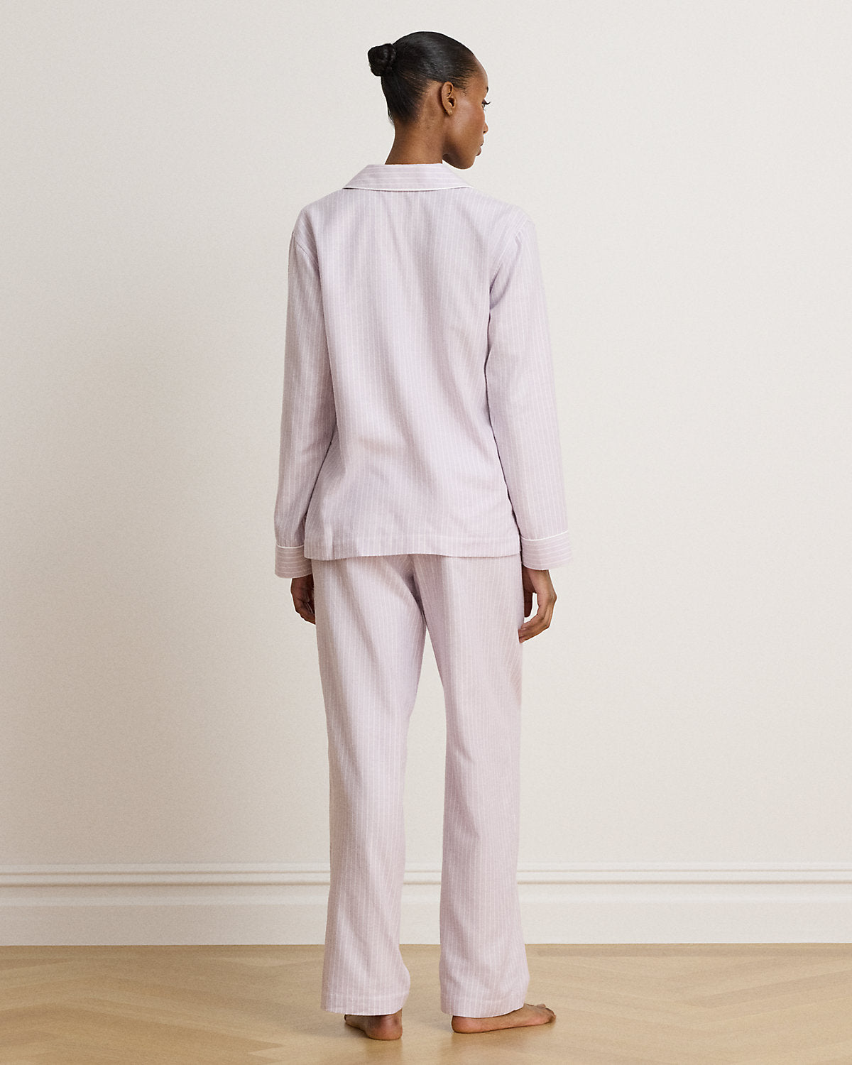 Striped Brushed Twill Sleep Set