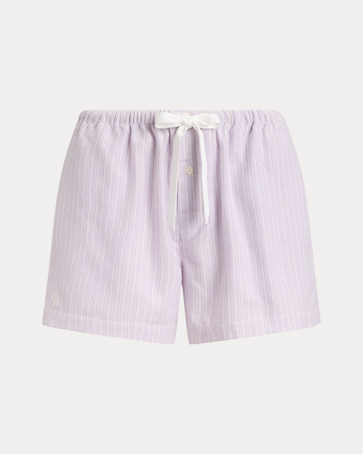 Striped Brushed Twill PJ Boxer Short