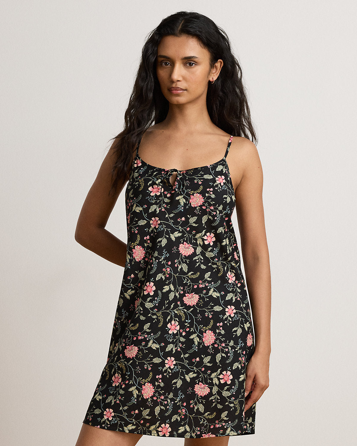 Floral Cotton-Blend Lawn Chemise