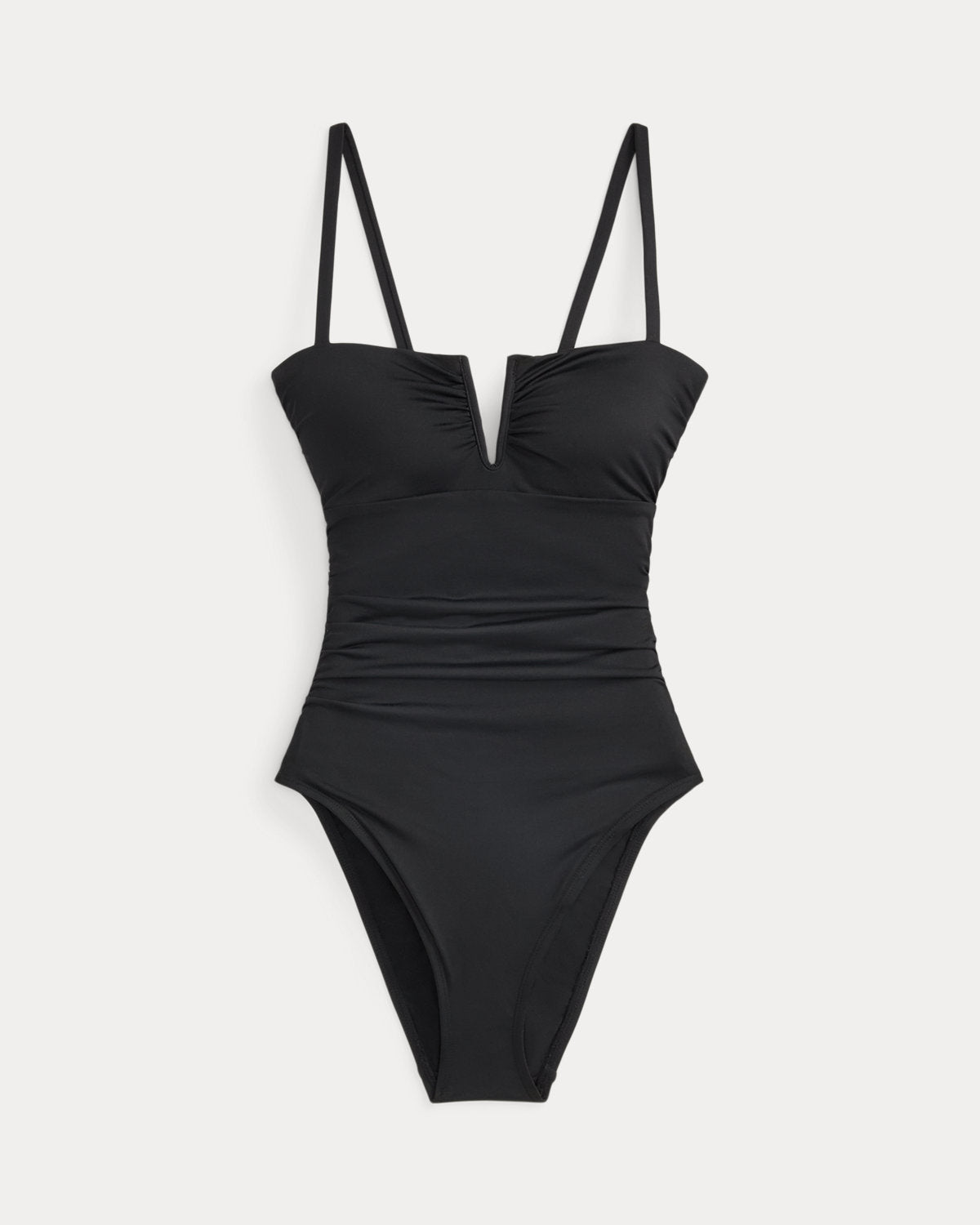 V-Cutout Bandeau One-Piece