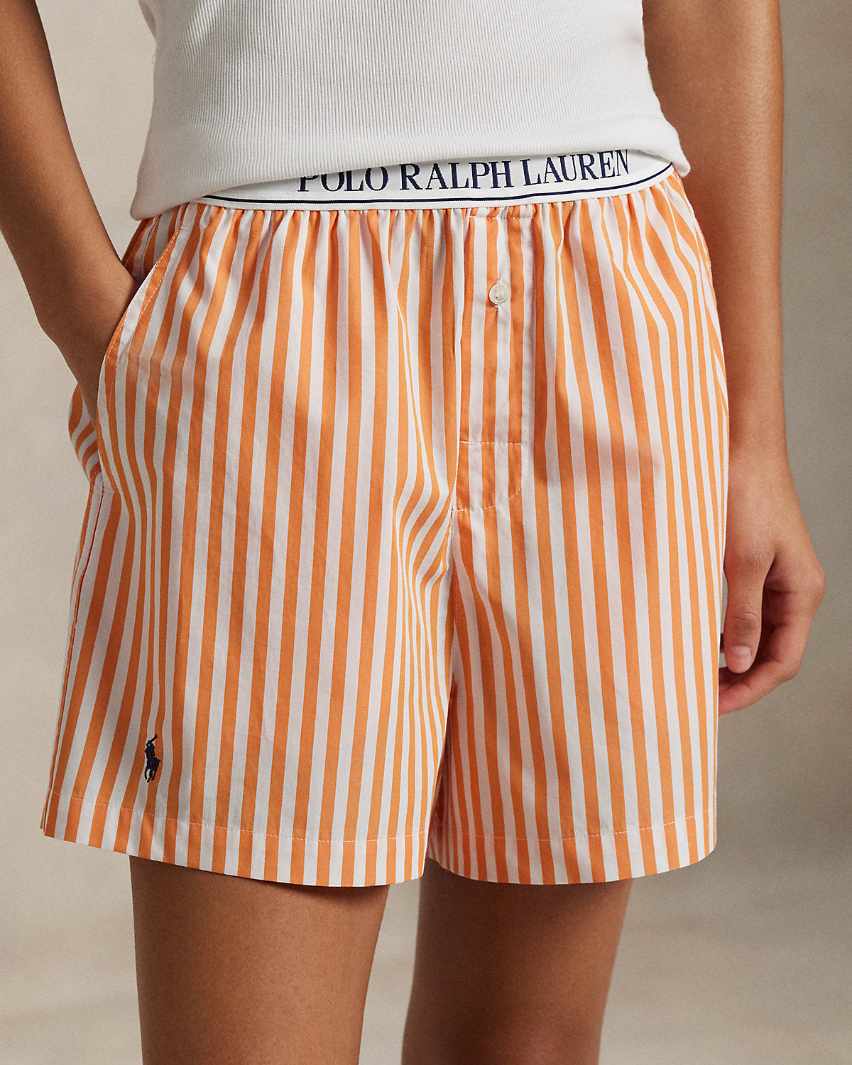 Striped Cotton Boxer