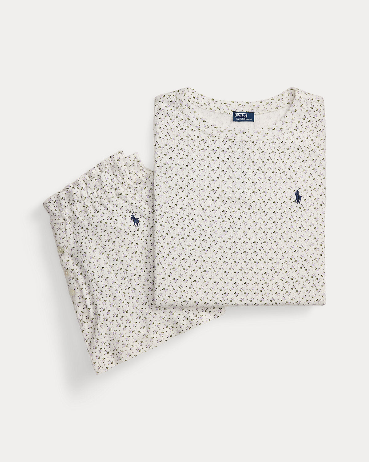 Pointelle Cotton Top & Short Sleep Set
