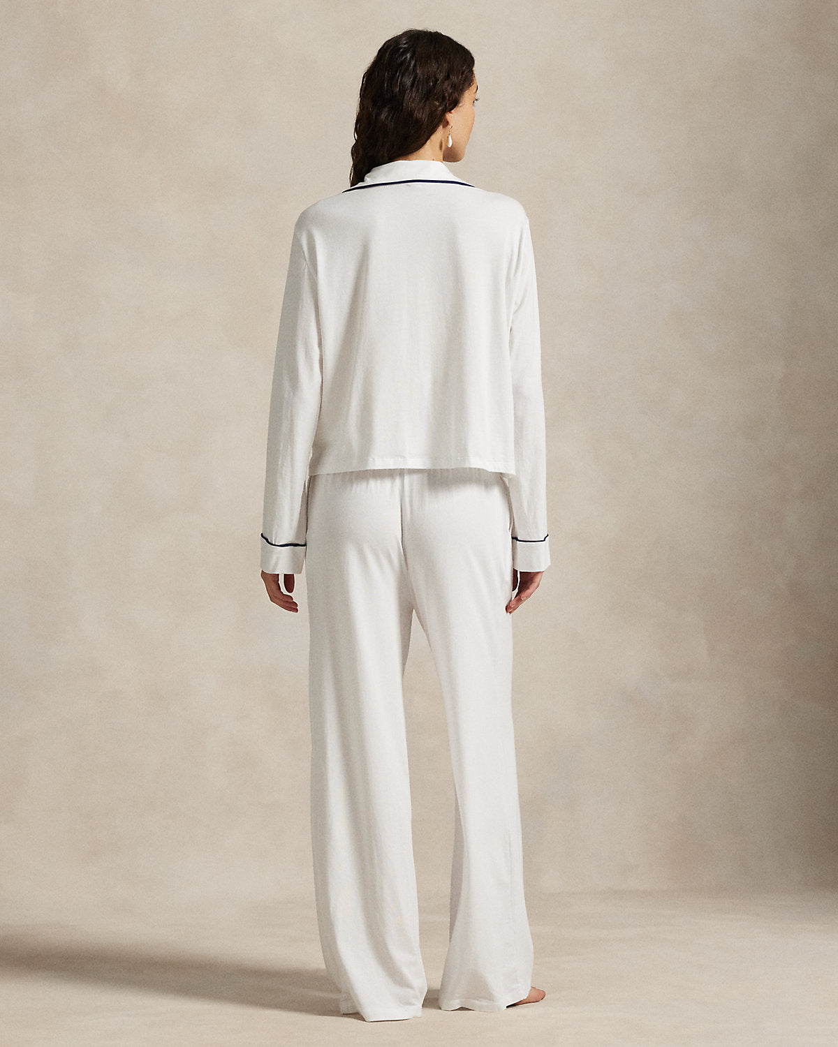 Long-Sleeve Jersey Pajama Set