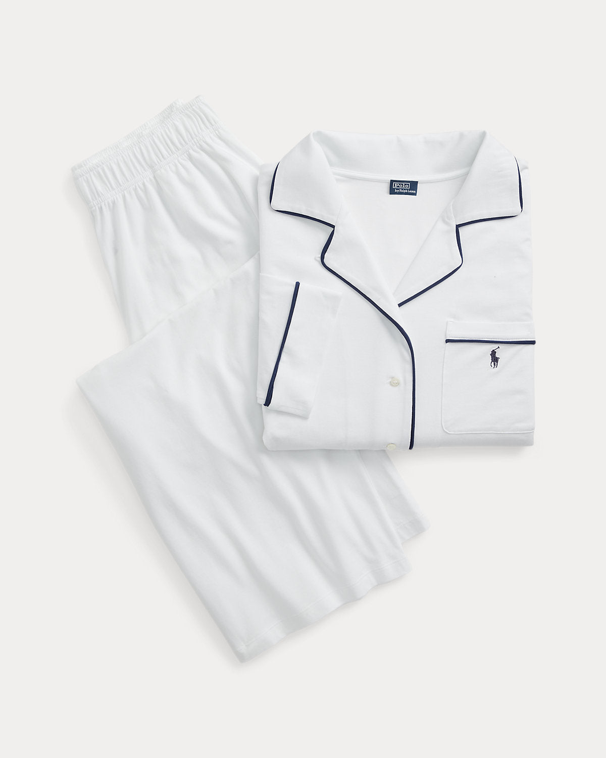 Long-Sleeve Jersey Pajama Set