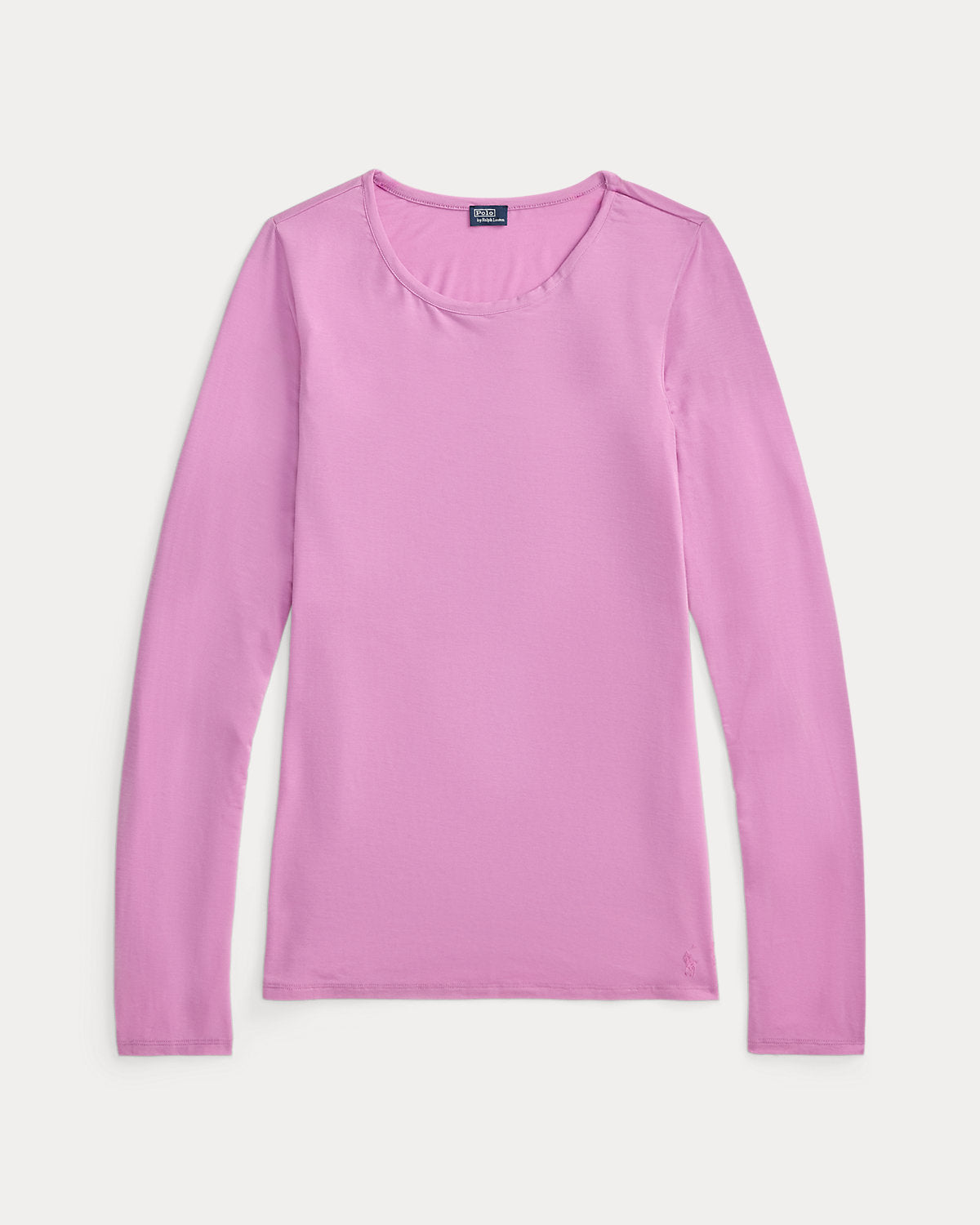 Stretch-Blend Long-Sleeve Tee