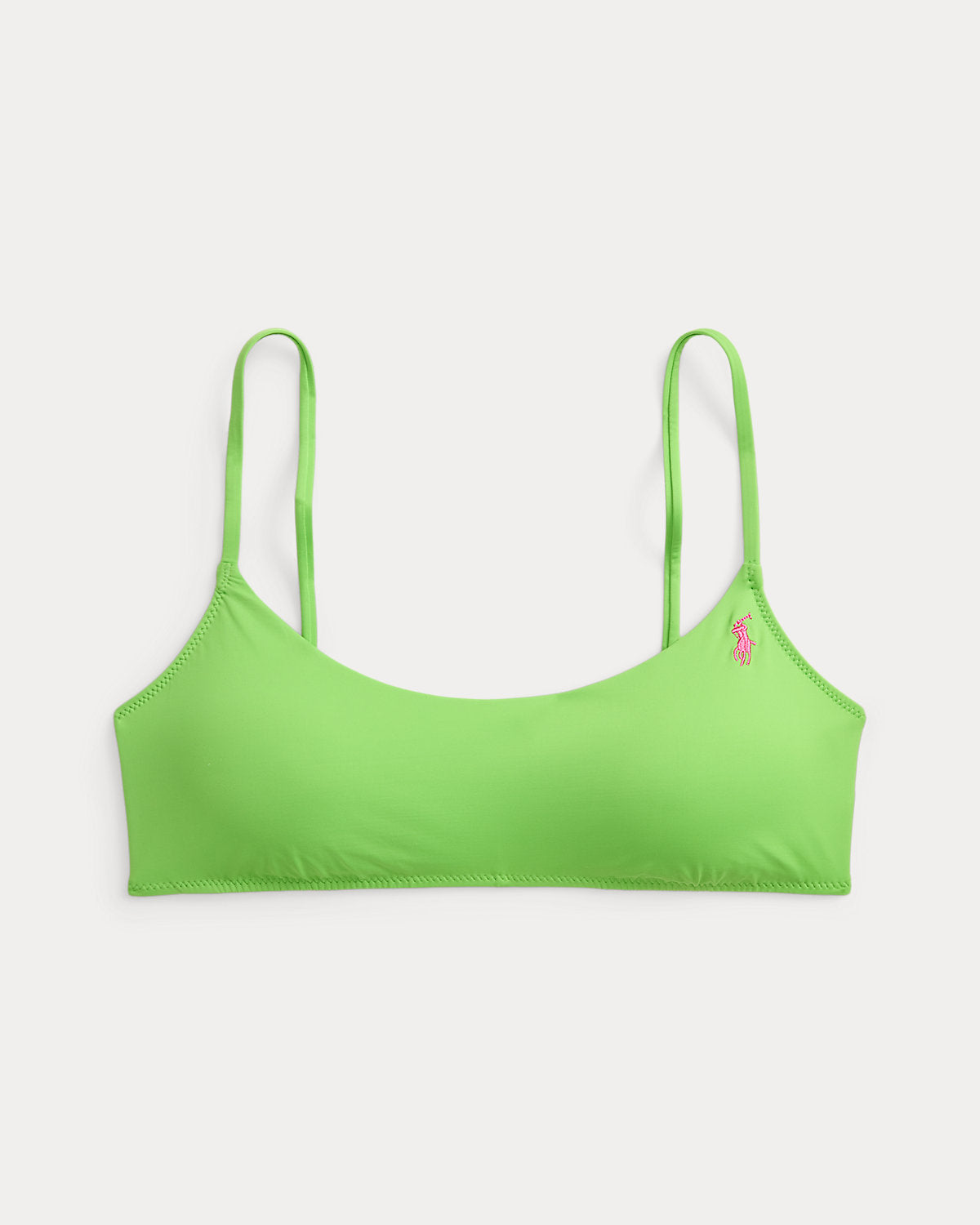 Embroidered Pony Bikini Top