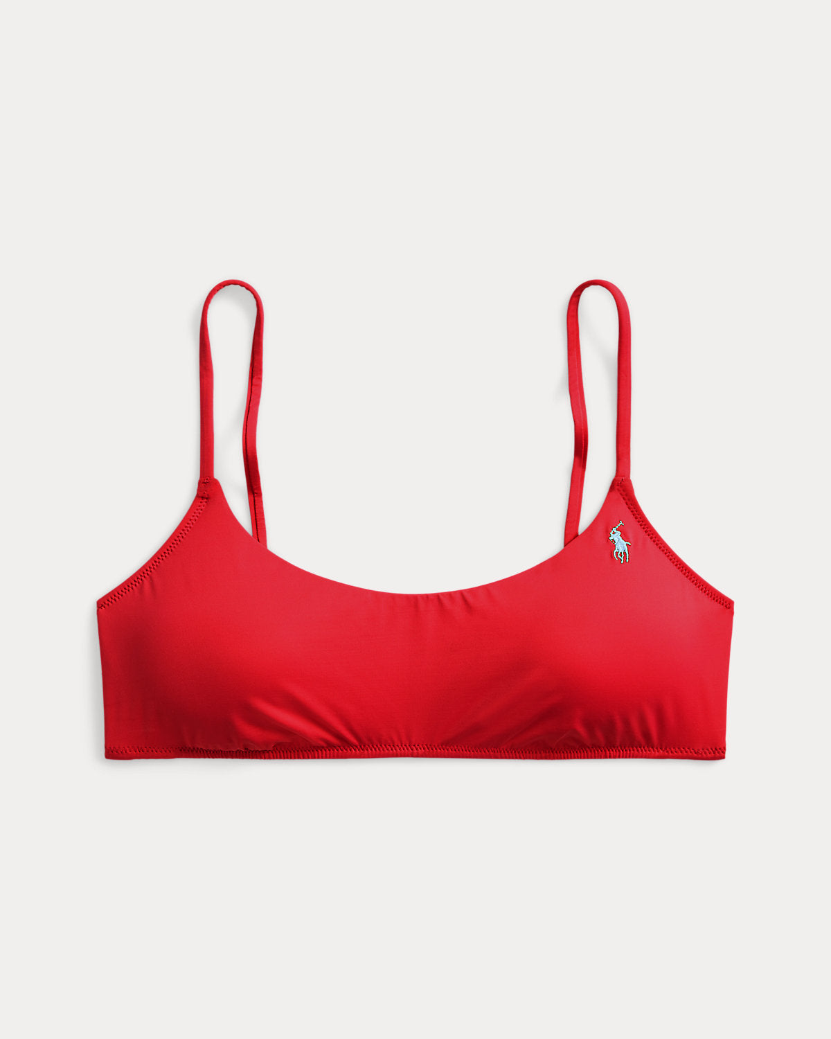 Embroidered Pony Bikini Top