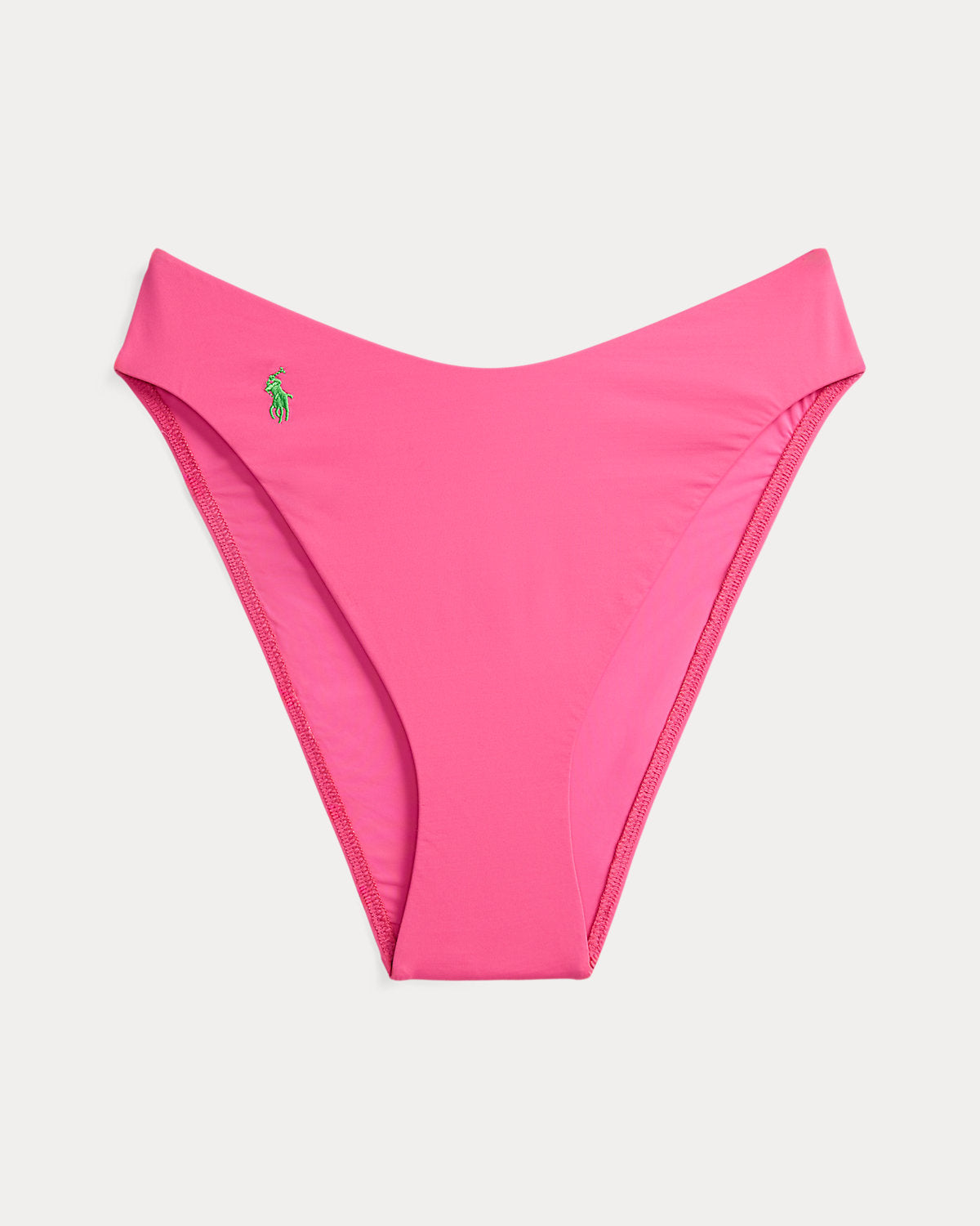 High-Leg Scoop Bikini Bottom