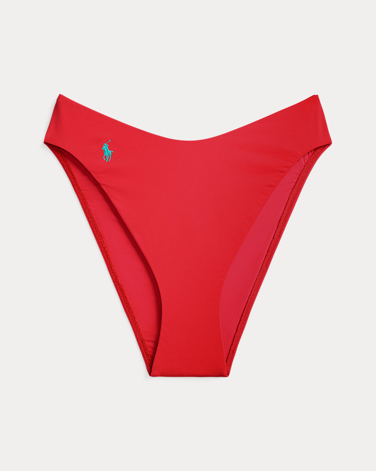 High-Leg Scoop Bikini Bottom