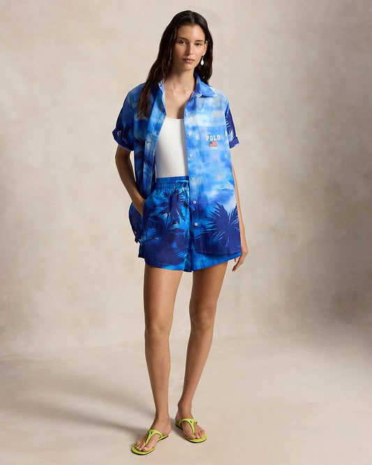 Printed Cotton Cover-Up Set