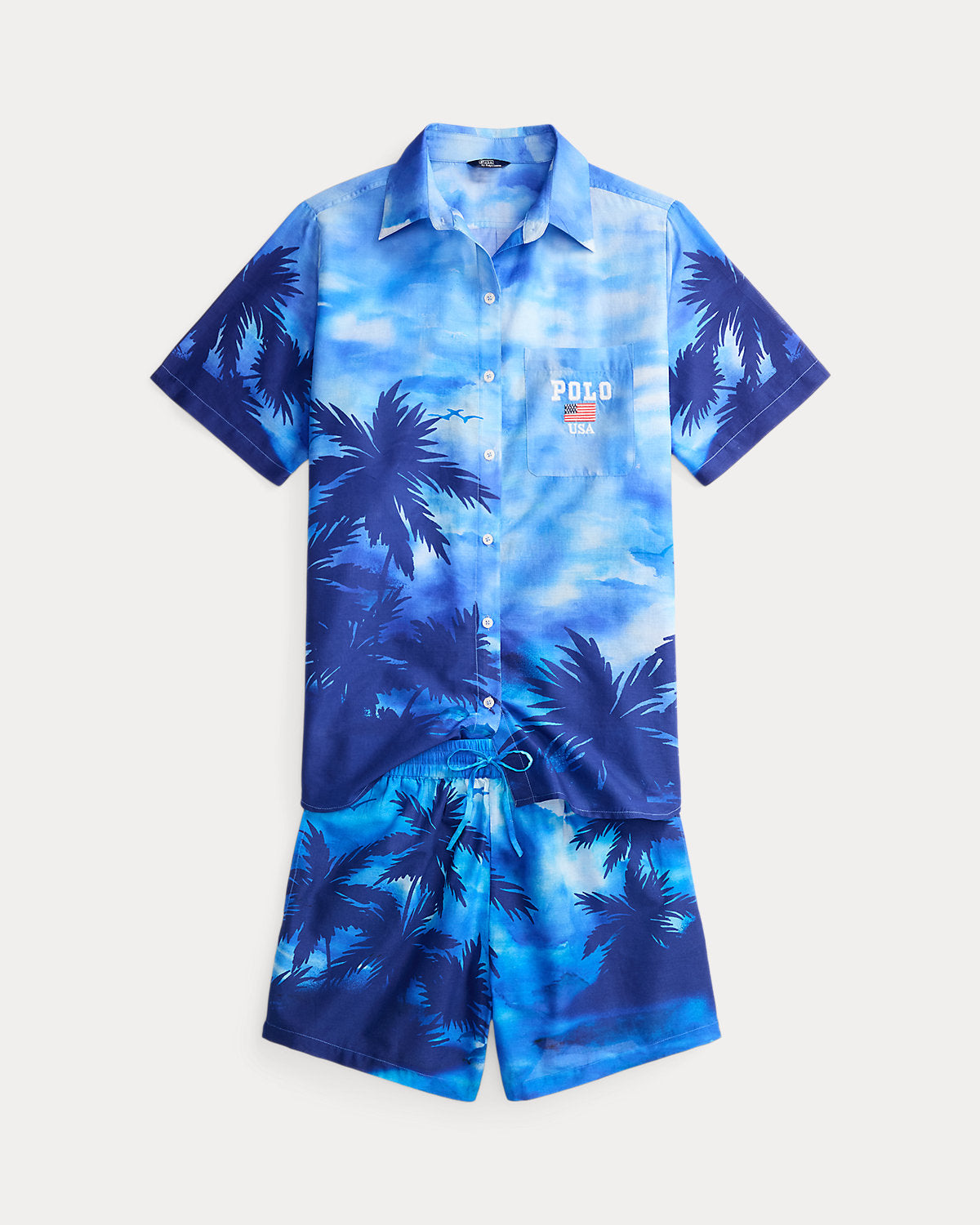 Printed Cotton Cover-Up Set